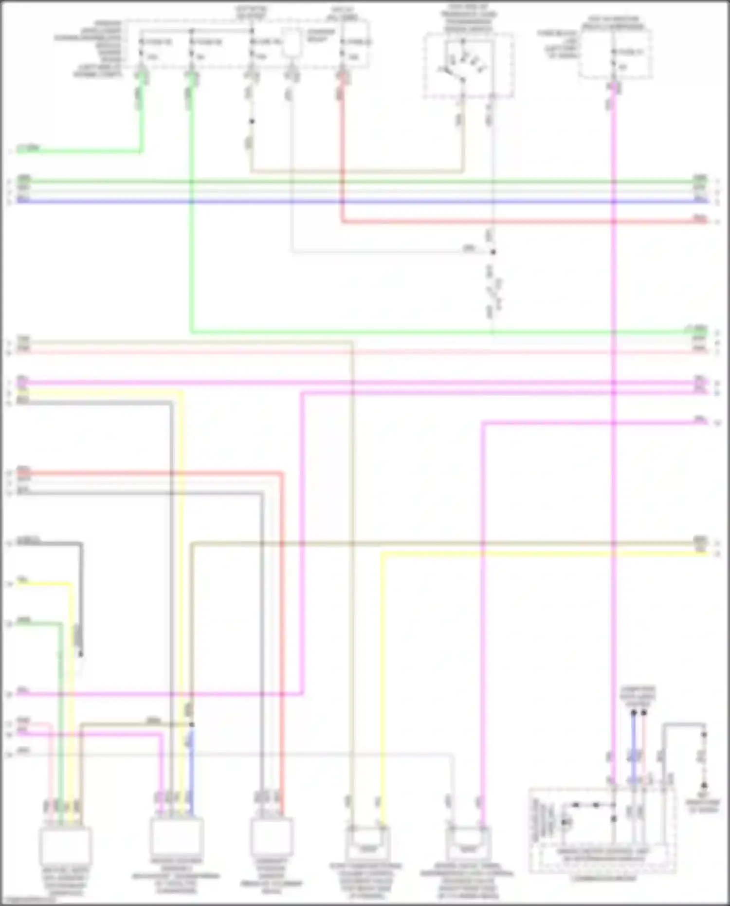 Wiring diagram computer data lines system for Nissan X-Trail III facelift (2017-2024) (70 of 72)