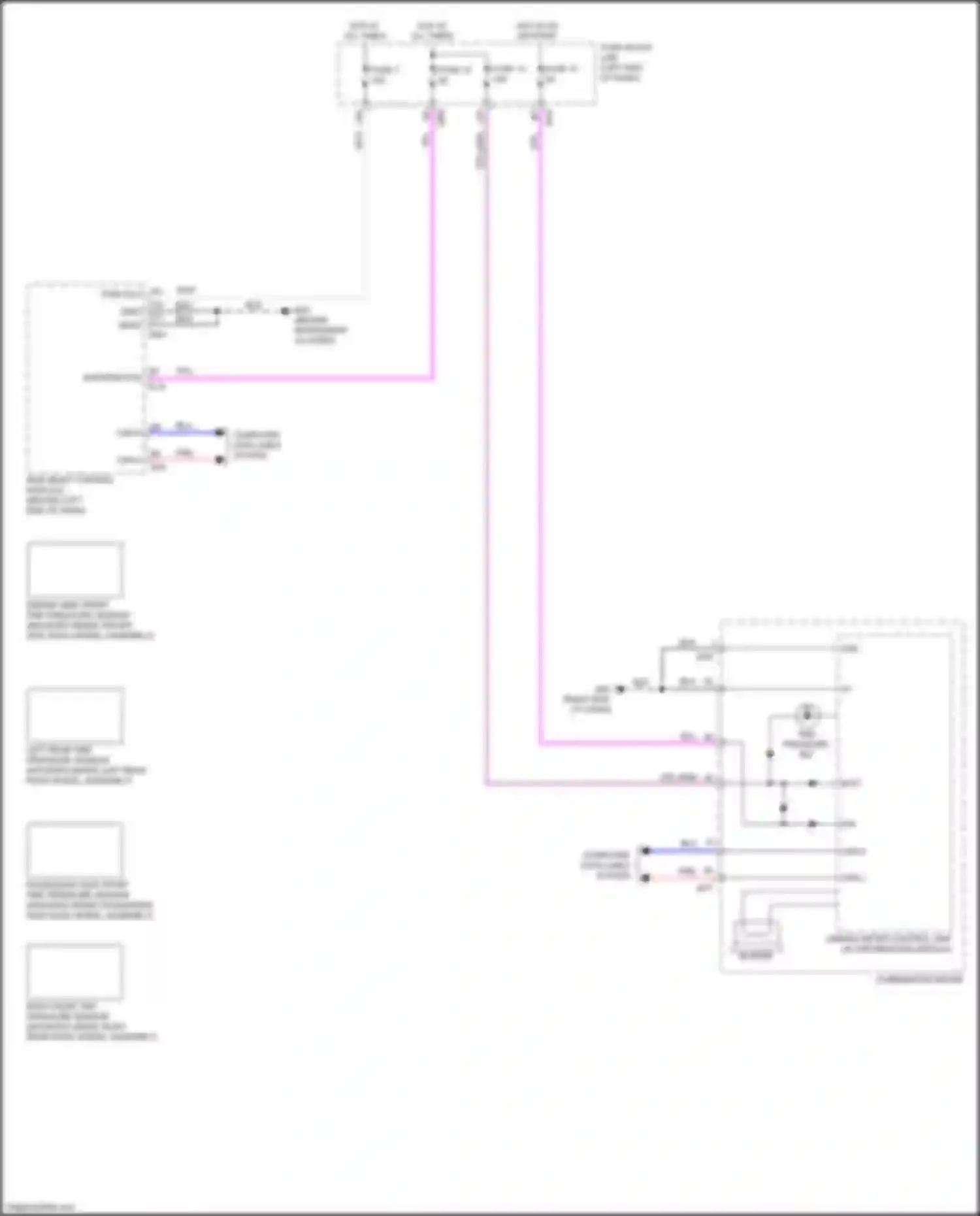 Wiring diagram hot in on or start for Nissan X-Trail III facelift (2017-2024) (20 of 25)