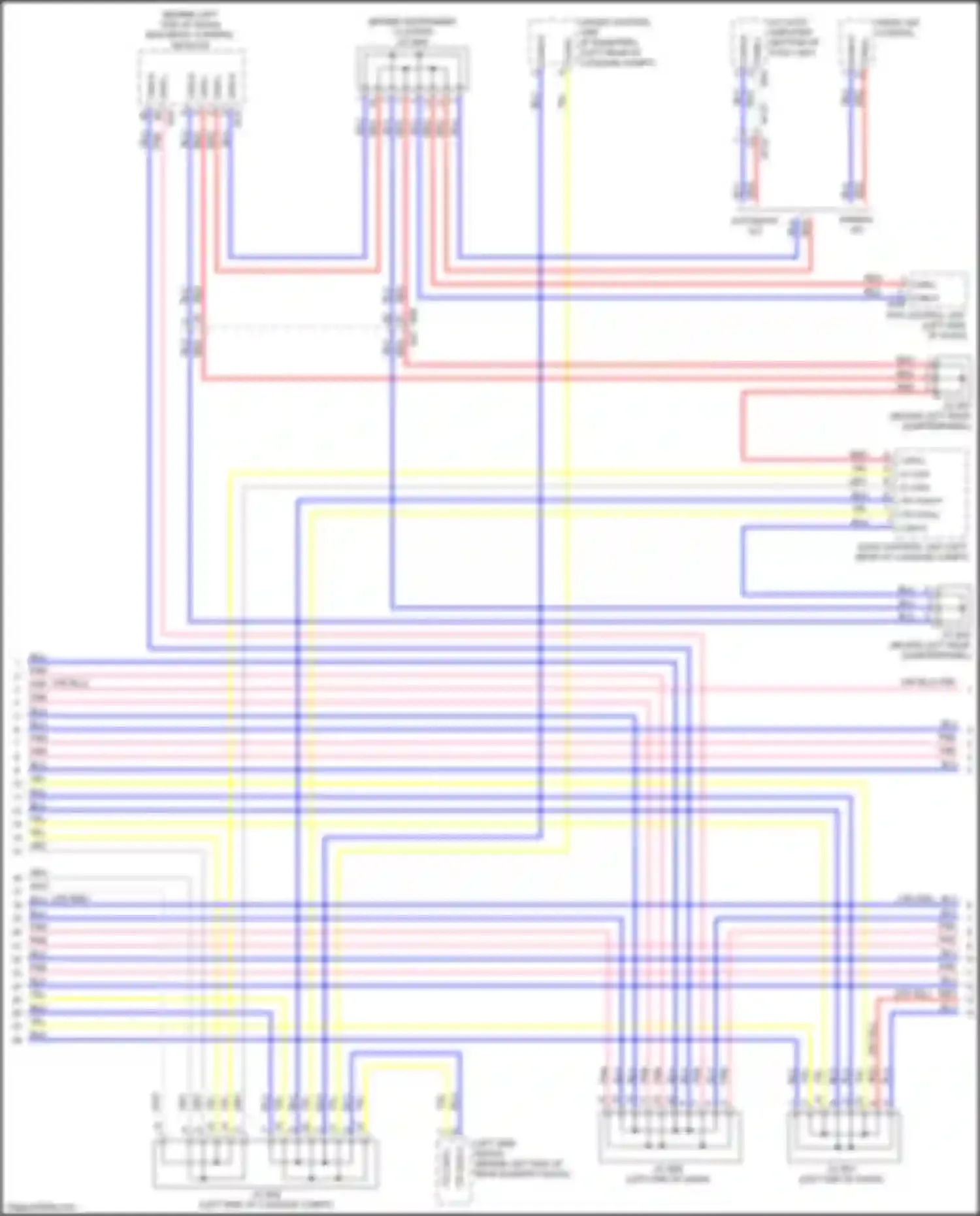 Wiring diagram ic can h for Nissan X-Trail III facelift (2017-2024) (3 of 5)