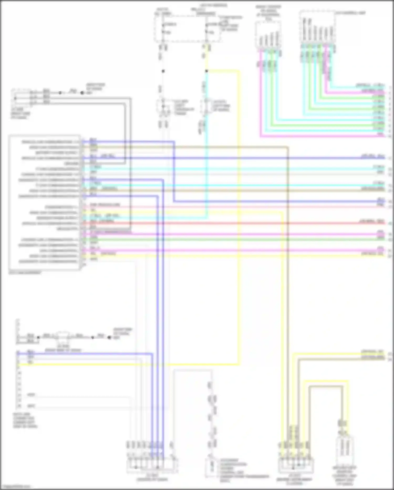 Wiring diagram it can communication-h for Nissan X-Trail III facelift (2017-2024) (1 of 1)