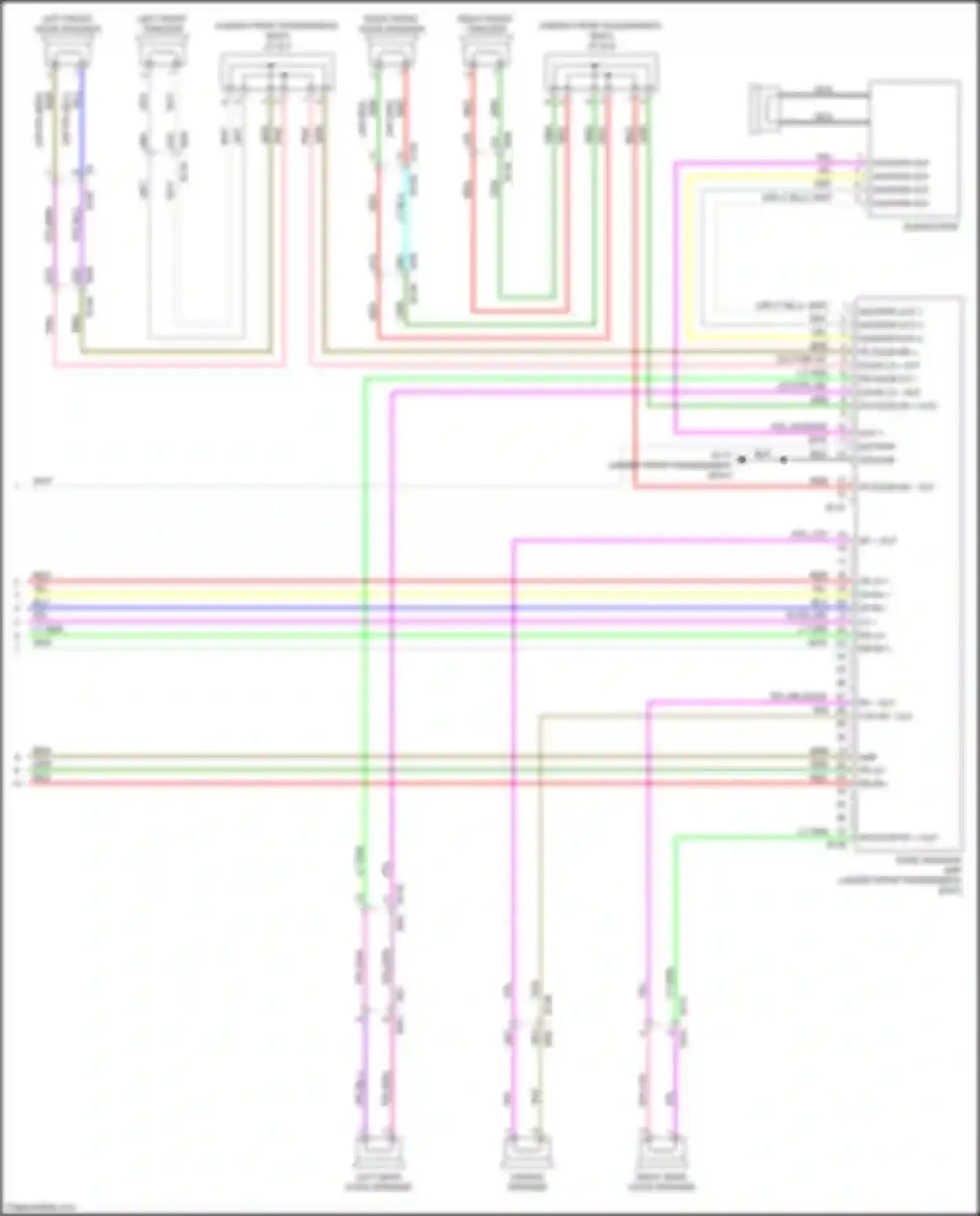 Wiring diagram (or red/ for Nissan X-Trail III facelift (2017-2024) (10 of 11)