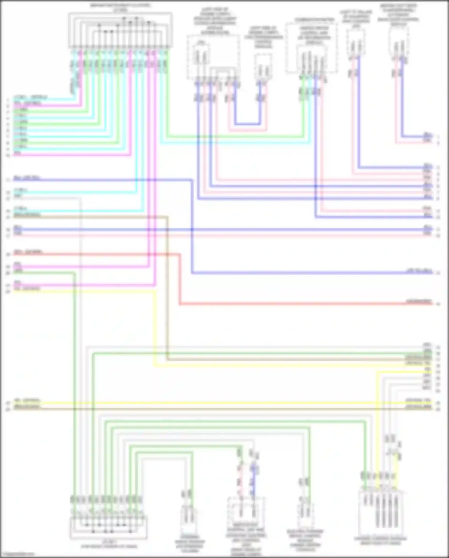 Wiring diagram (or red/ for Nissan X-Trail III facelift (2017-2024) (4 of 11)