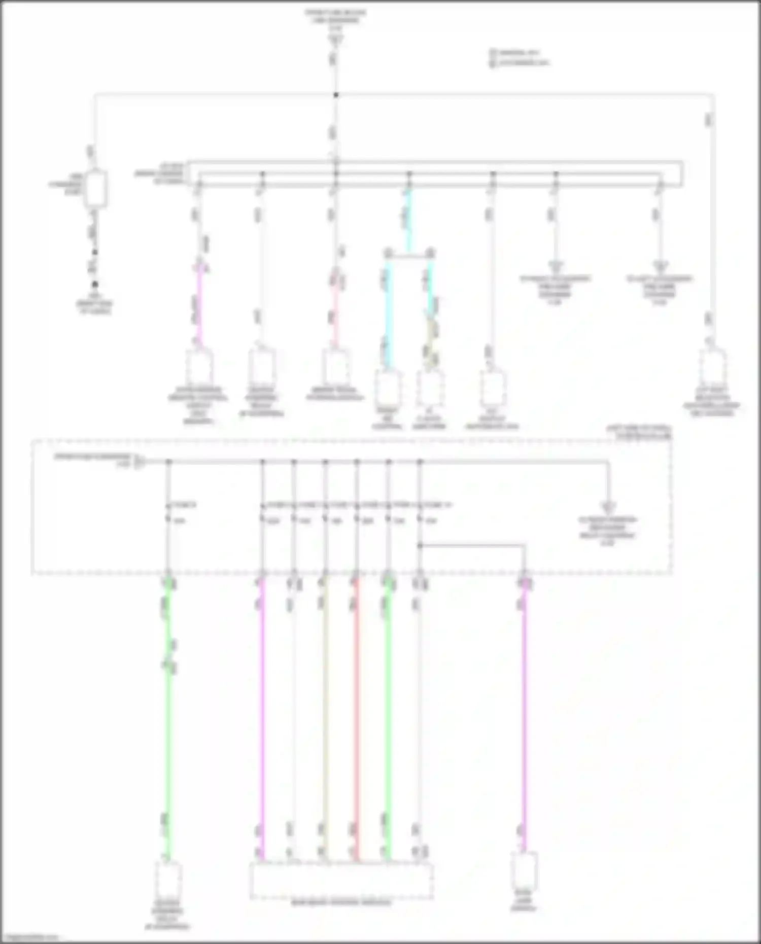 Wiring diagram stop lamp switch for Nissan X-Trail III facelift (2017-2024) (7 of 11)