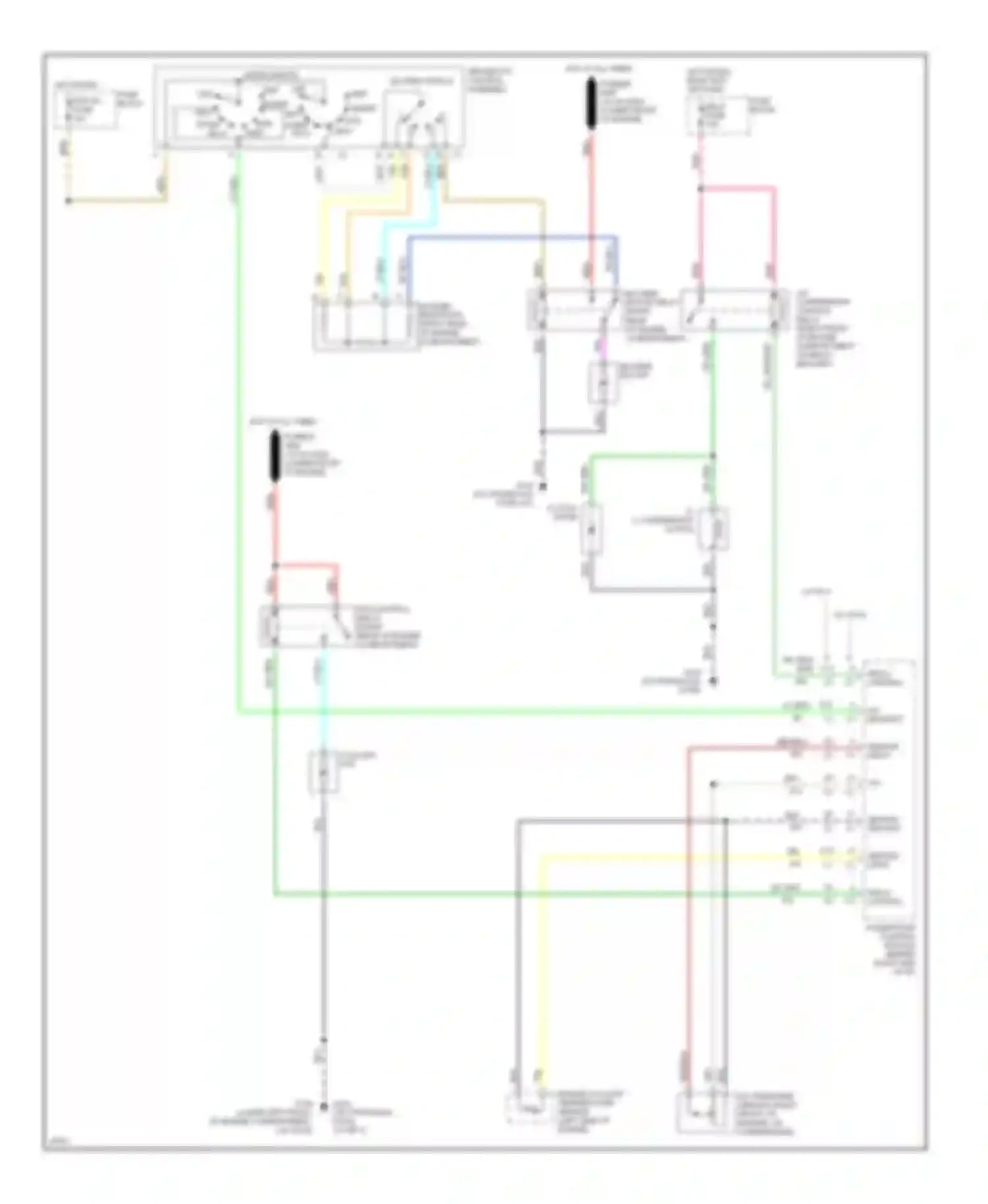 Achieva Oldsmobile I (1991-1997): A/c circuit