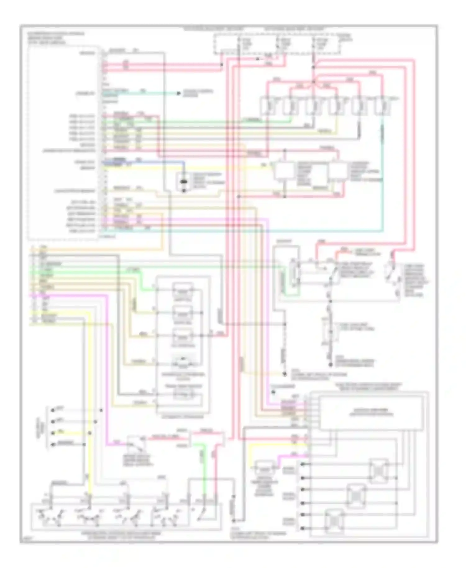 Achieva Oldsmobile I (1991-1997): Wiring diagram engine performance 3.1l (vin m)s (2 of 2)