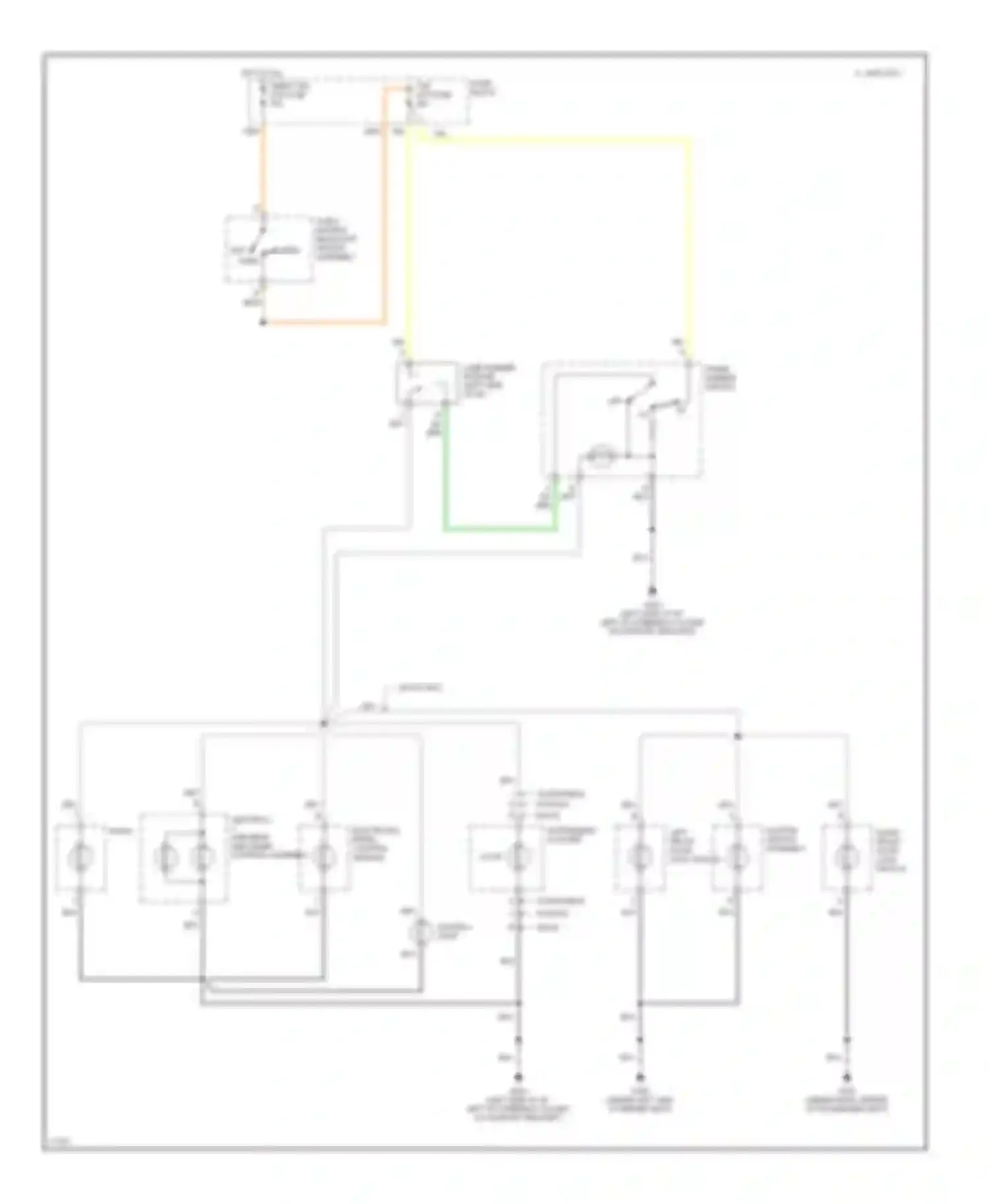 Achieva Oldsmobile I (1991-1997): Instrument illumination circuit