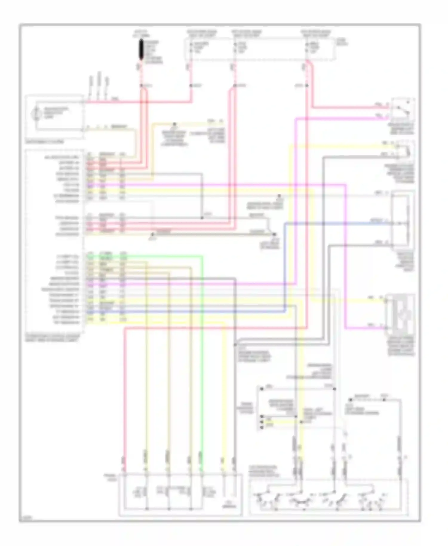 Achieva Oldsmobile I (1991-1997): 3.1l (vin m), transmission circuit