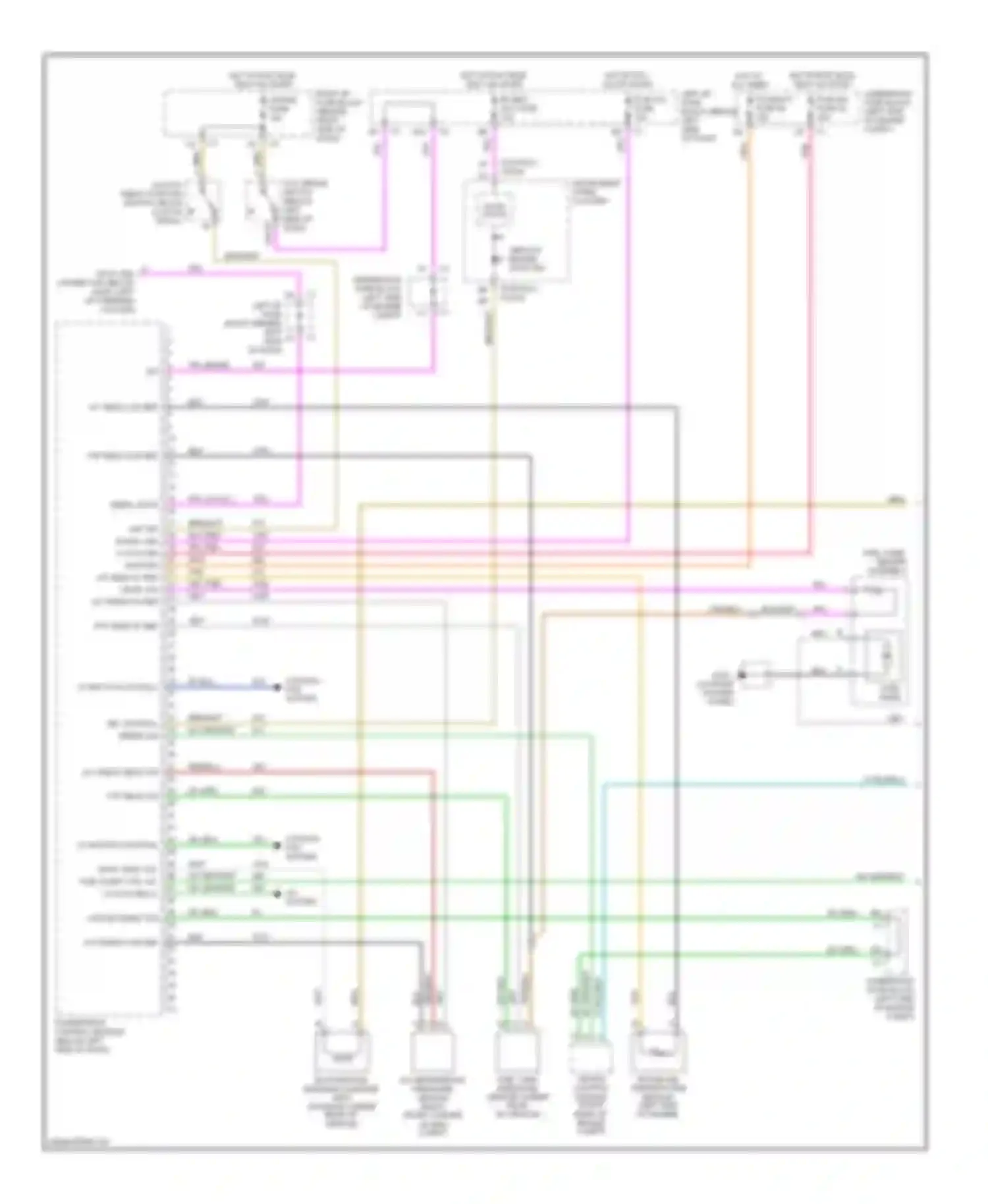 Alero Oldsmobile I (1999-2004): Wiring diagram engine performance 2.2l vin fs (1 of 3)
