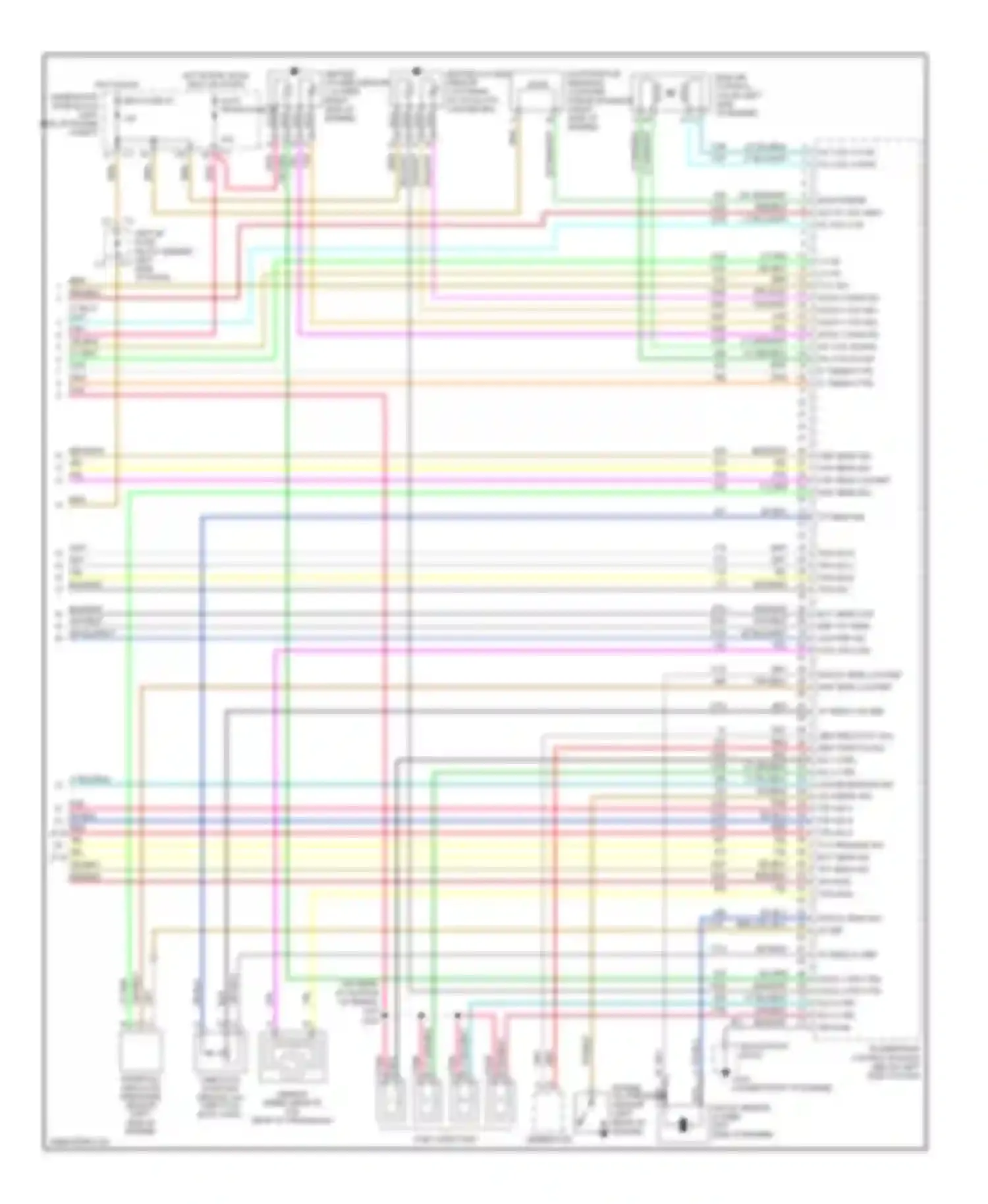 Wiring diagram dk blu/wht for Oldsmobile Alero I (1999-2004) (5 of 7)