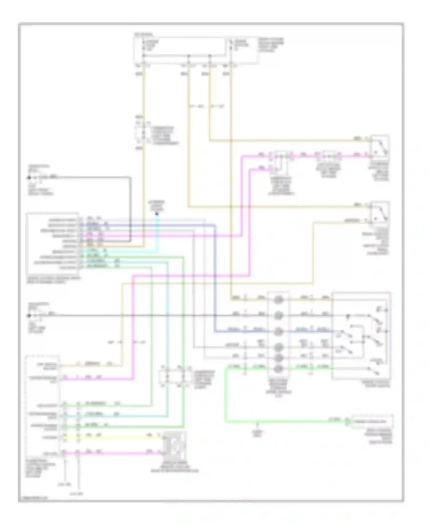 Wiring diagram off on for Oldsmobile Alero I (1999-2004) (2 of 2)