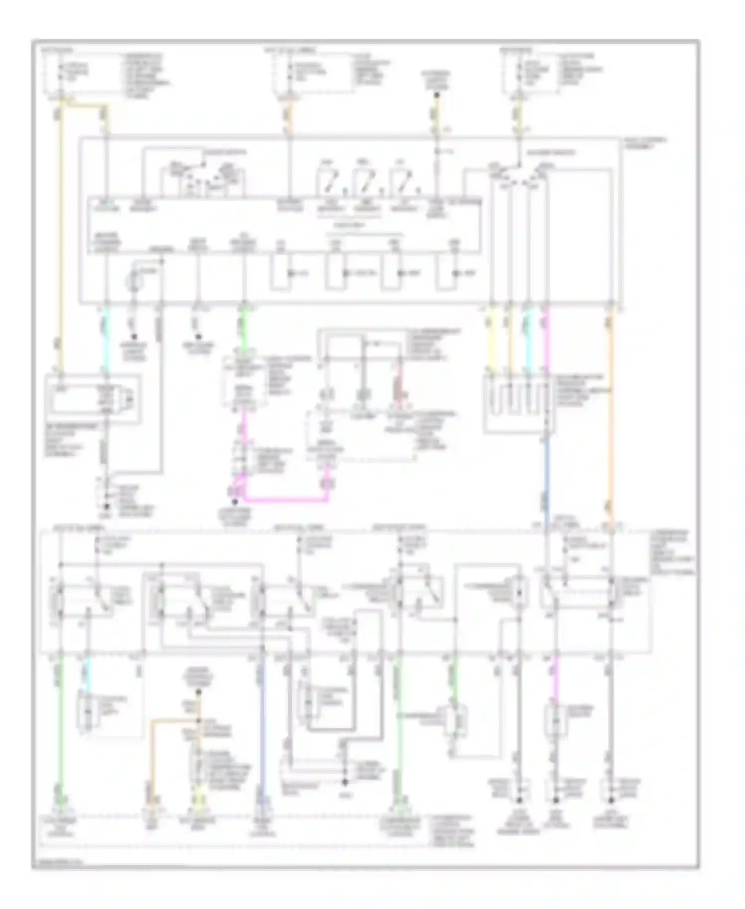 Wiring diagram org/ for Oldsmobile Alero I (1999-2004) (3 of 33)
