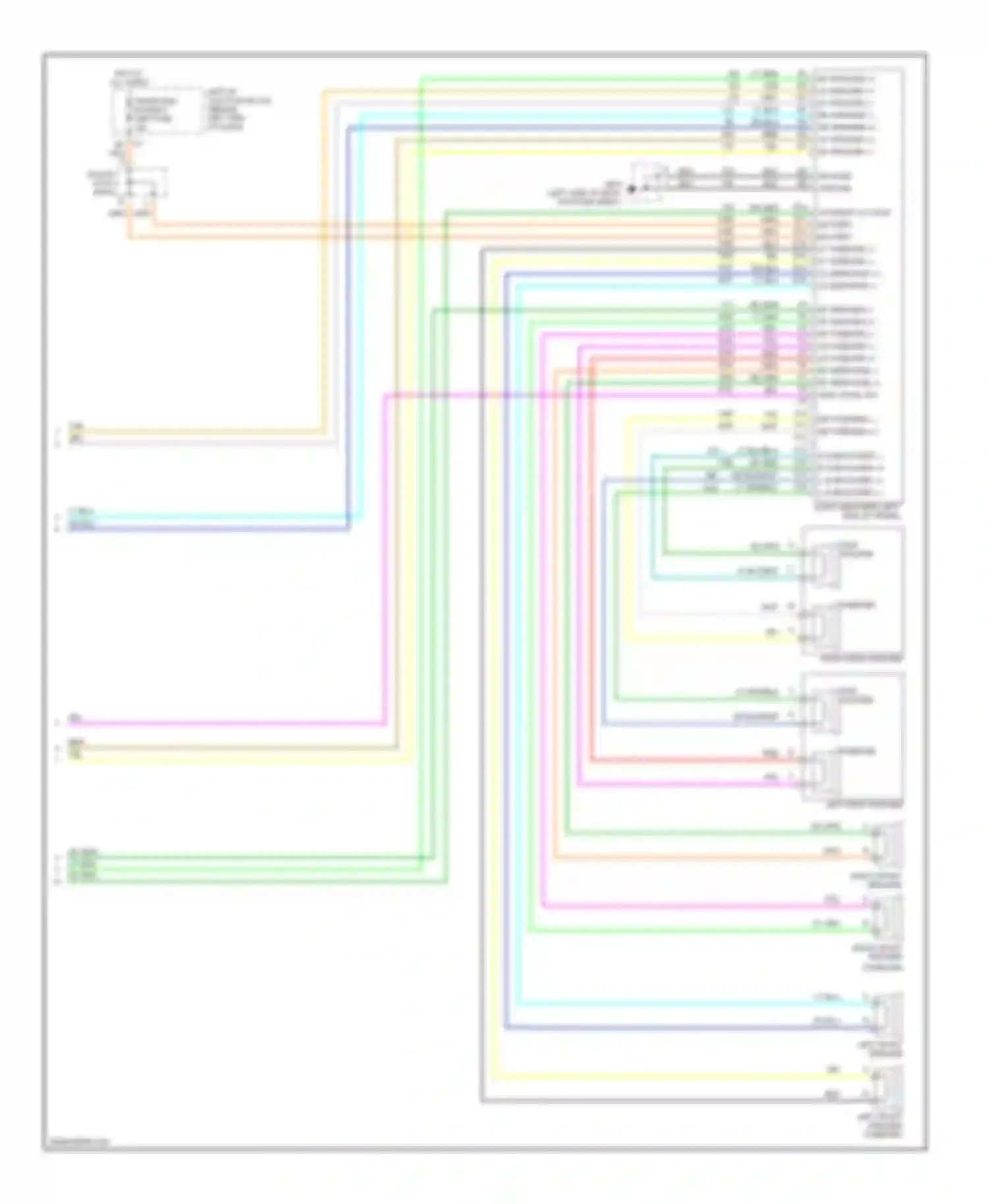 Wiring diagram tan for Oldsmobile Alero I (1999-2004) (17 of 18)
