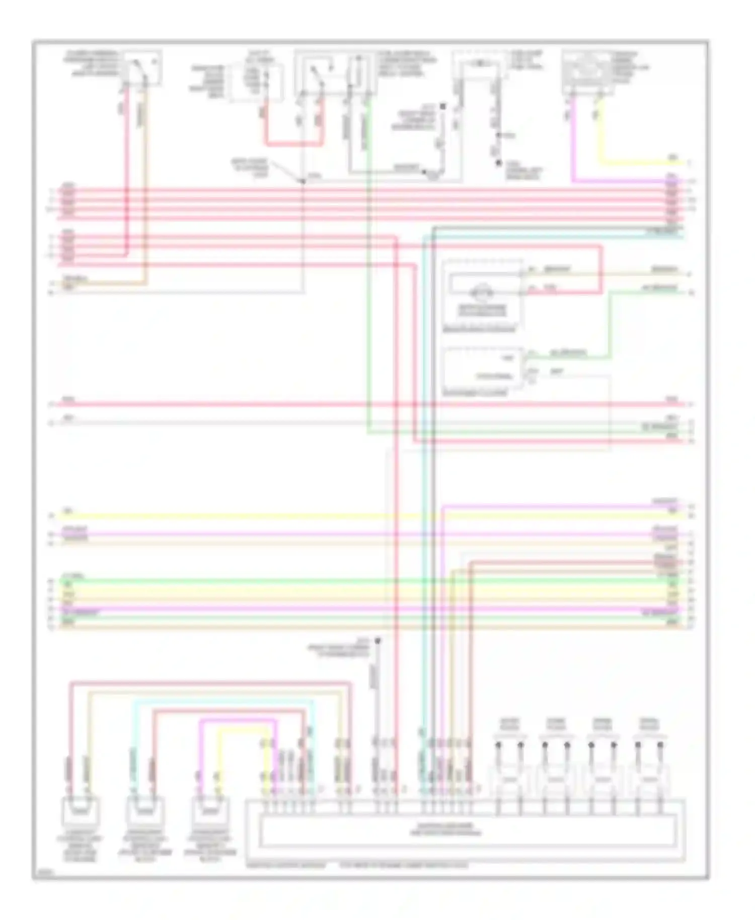 Aurora Oldsmobile I (1994-1999): Wiring diagram engine performance 4.0l (vin c)s (3 of 4)