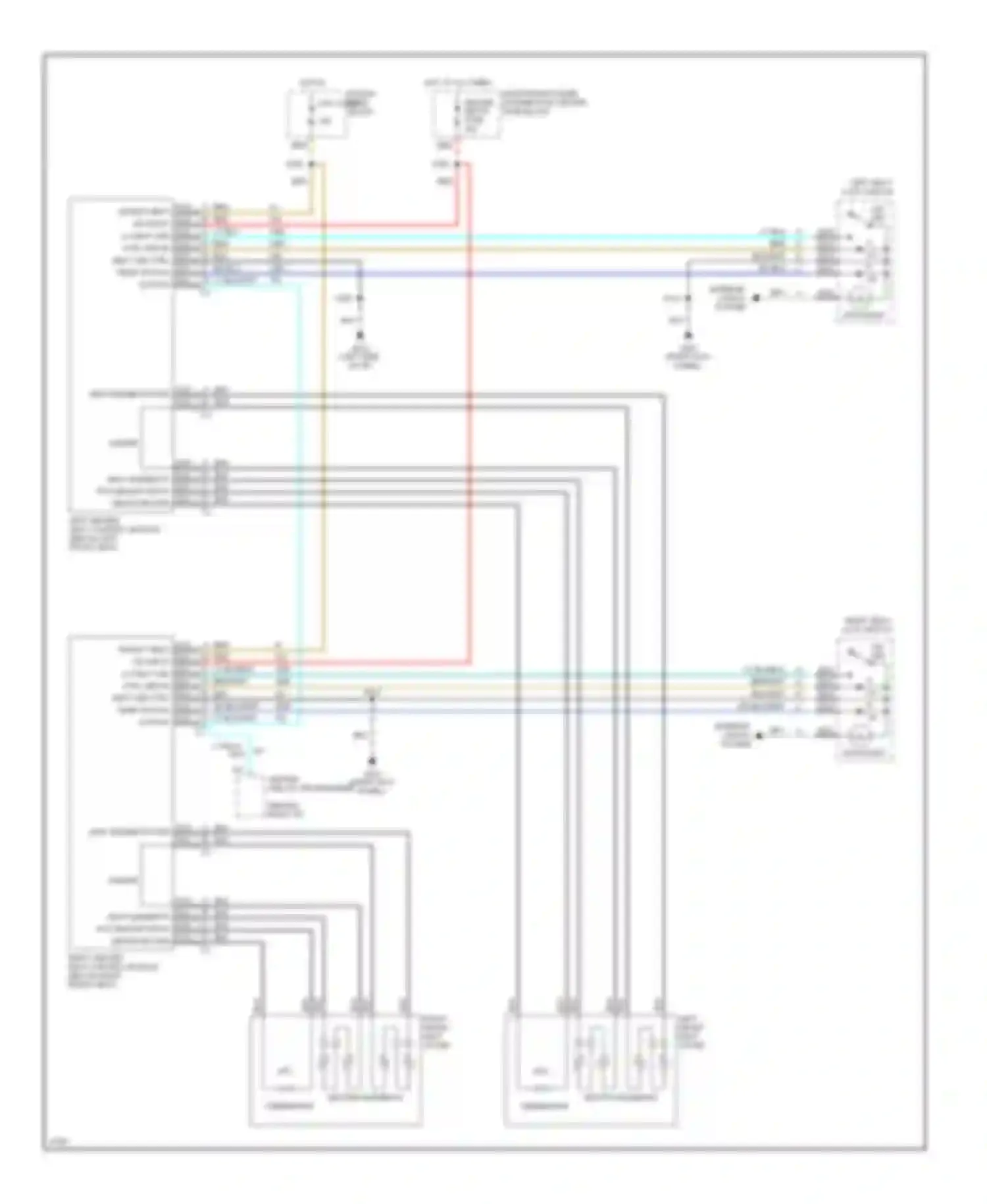 Wiring diagram heat elements pwr for Oldsmobile Aurora I (1994-1999) (1 of 1)