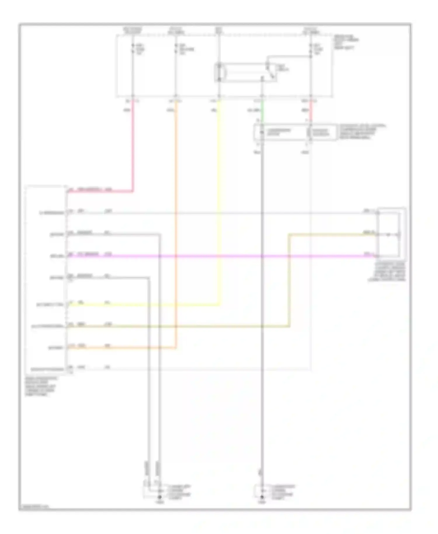 Aurora Oldsmobile II (1999-2003): Electronic suspension circuit