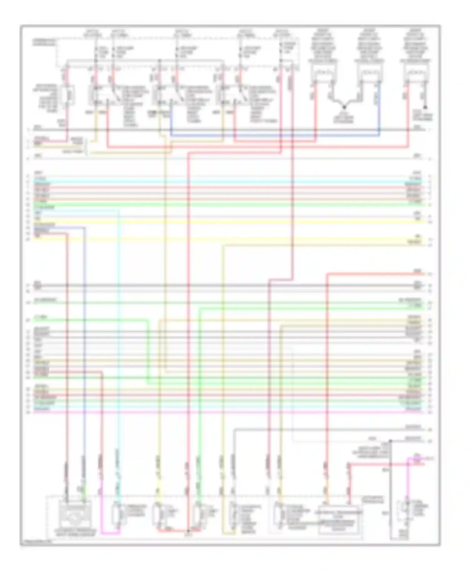 Aurora Oldsmobile II (1999-2003): Wiring diagram engine performance 4.0l vin cs (4 of 5)