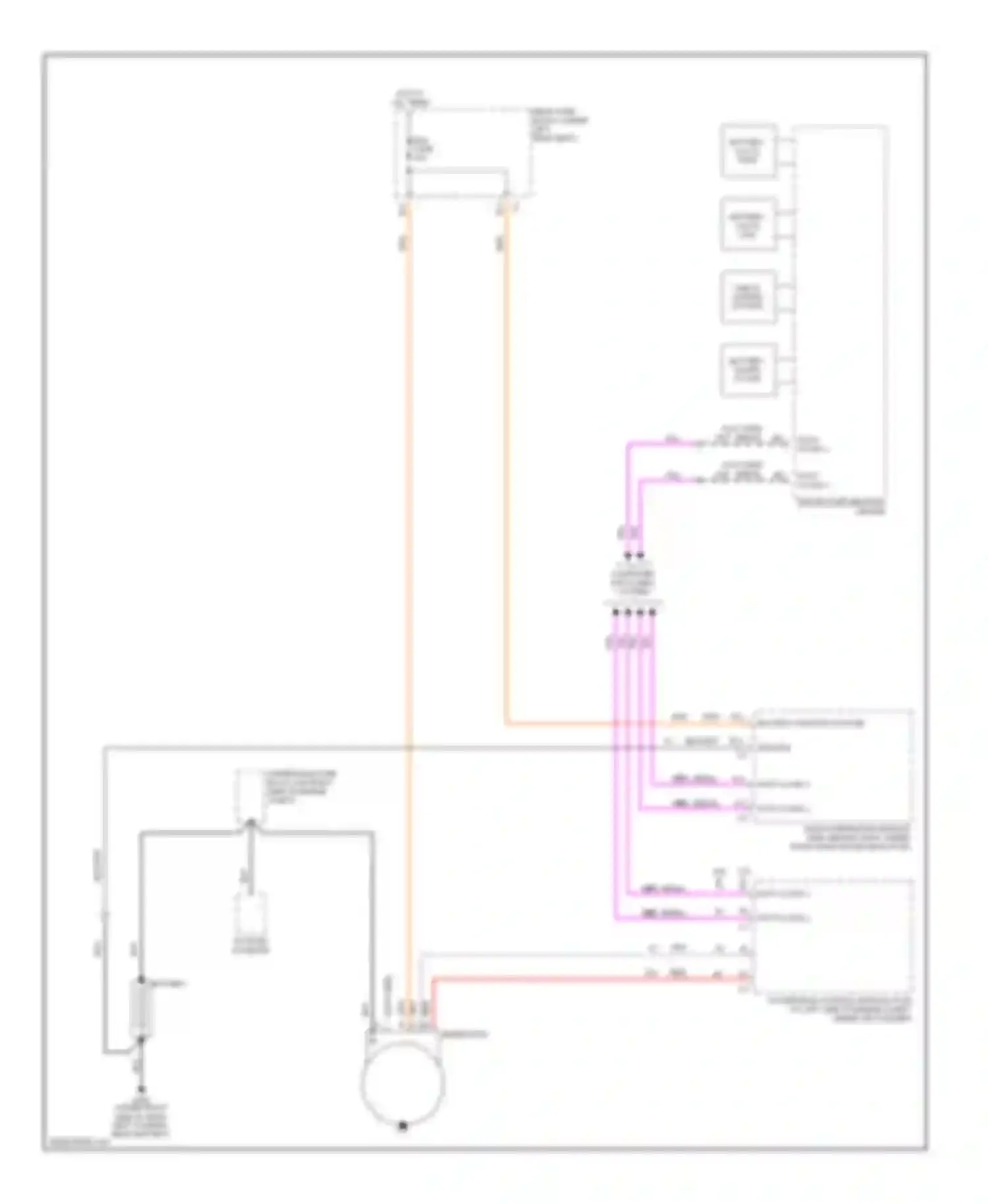 Aurora Oldsmobile II (1999-2003): Charging circuit