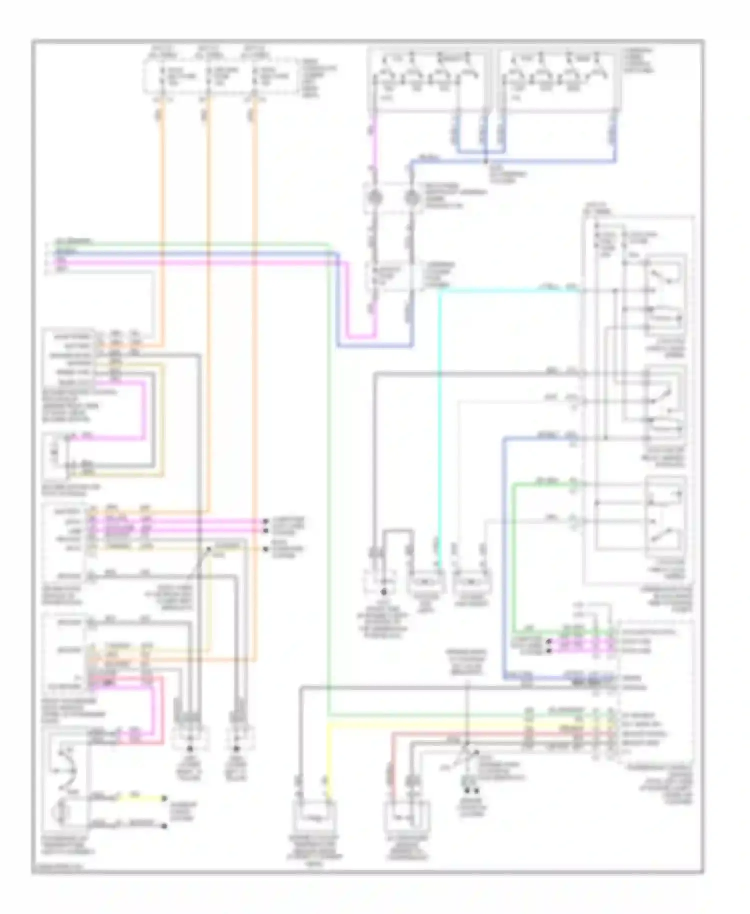 Wiring diagram blk for Oldsmobile Aurora II (1999-2003) (3 of 65)