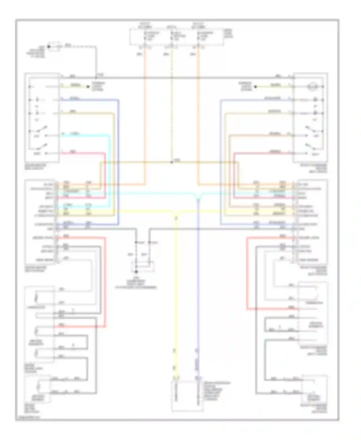 Wiring diagram temp senser for Oldsmobile Aurora II (1999-2003) (1 of 1)