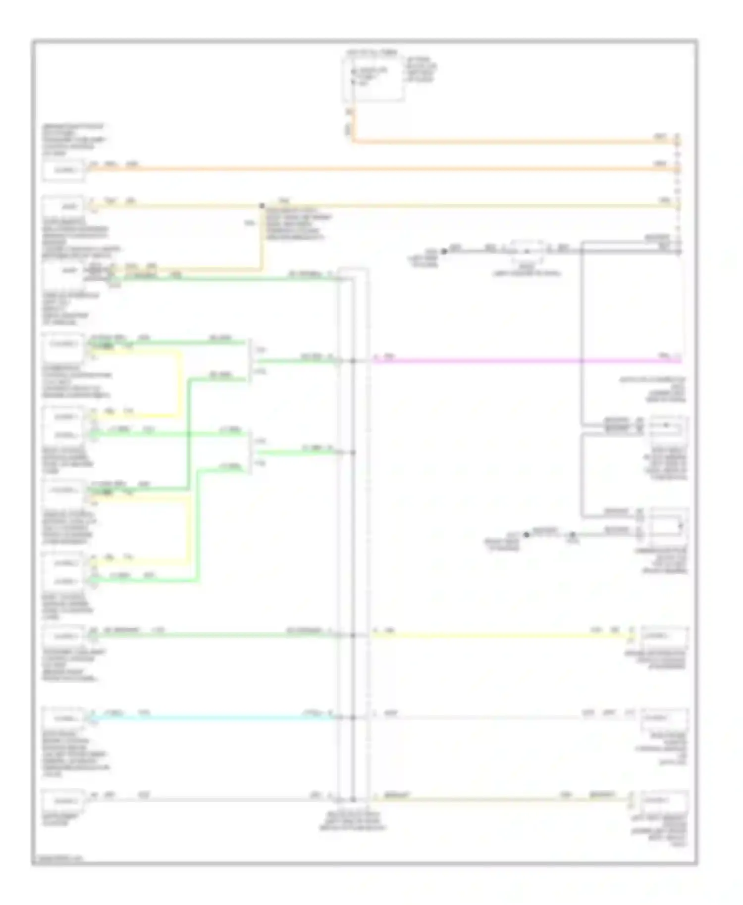 Wiring diagram blk for Oldsmobile Bravada II (1995-2001) (5 of 53)