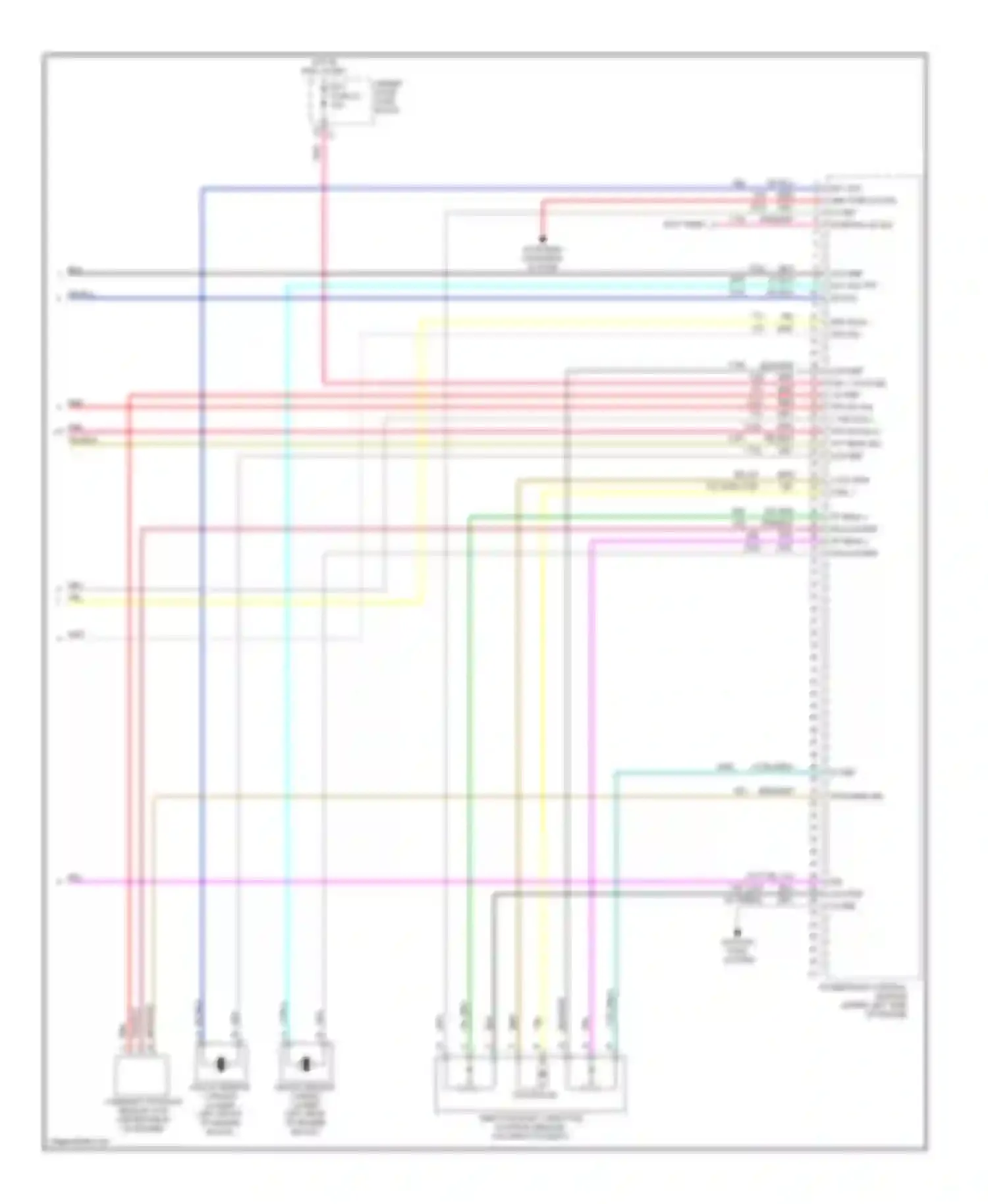 Bravada Oldsmobile III (2001-2004): Wiring diagram engine performance 4.2l vin ss (5 of 5)