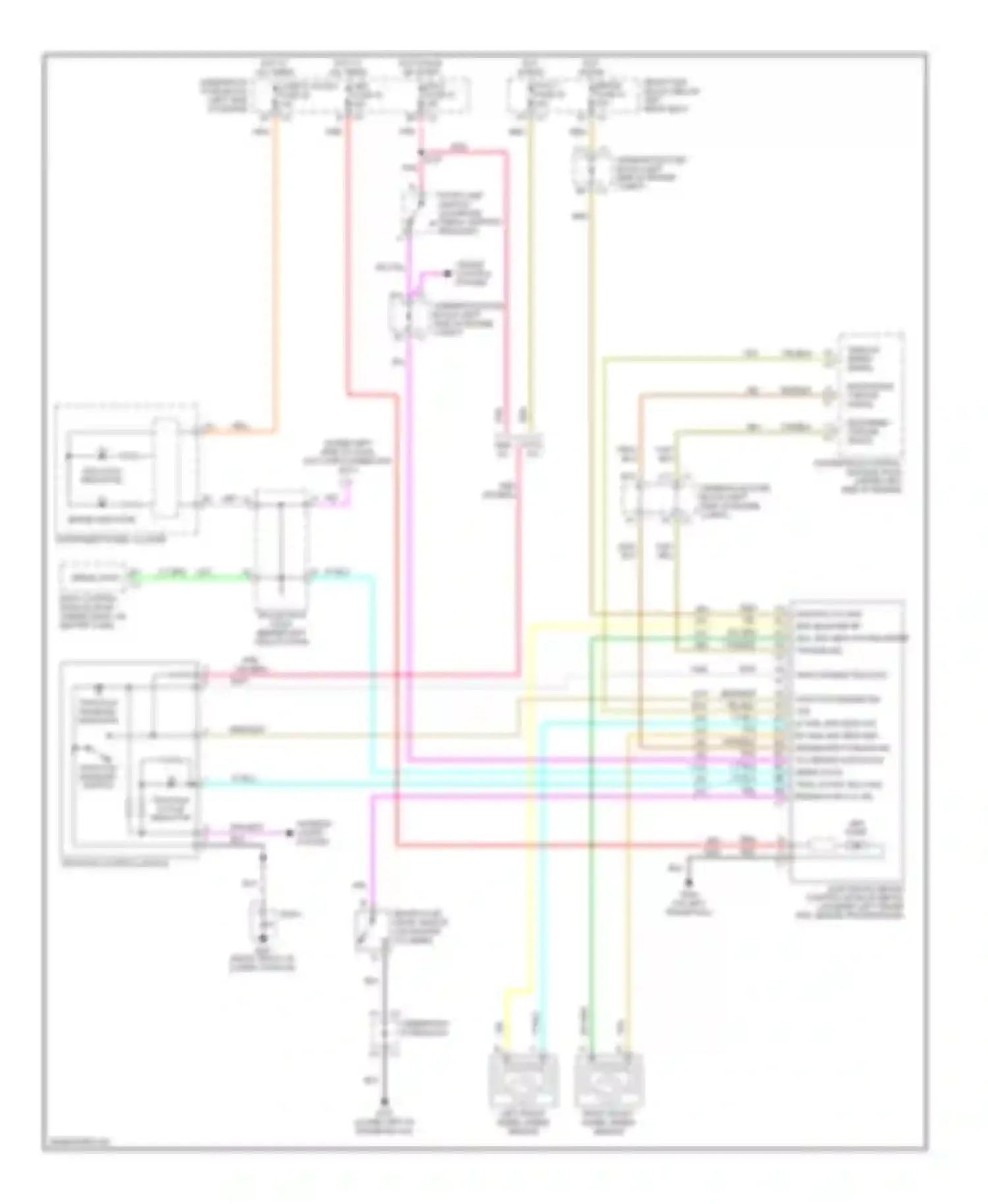 Wiring diagram lt blu for Oldsmobile Bravada III (2001-2004) (1 of 33)