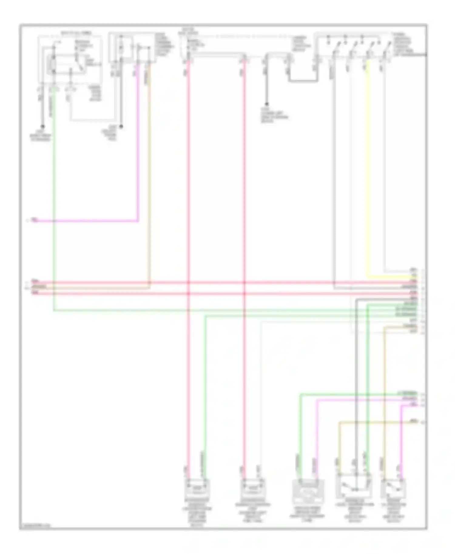 Wiring diagram org/blk for Oldsmobile Bravada III (2001-2004) (8 of 9)