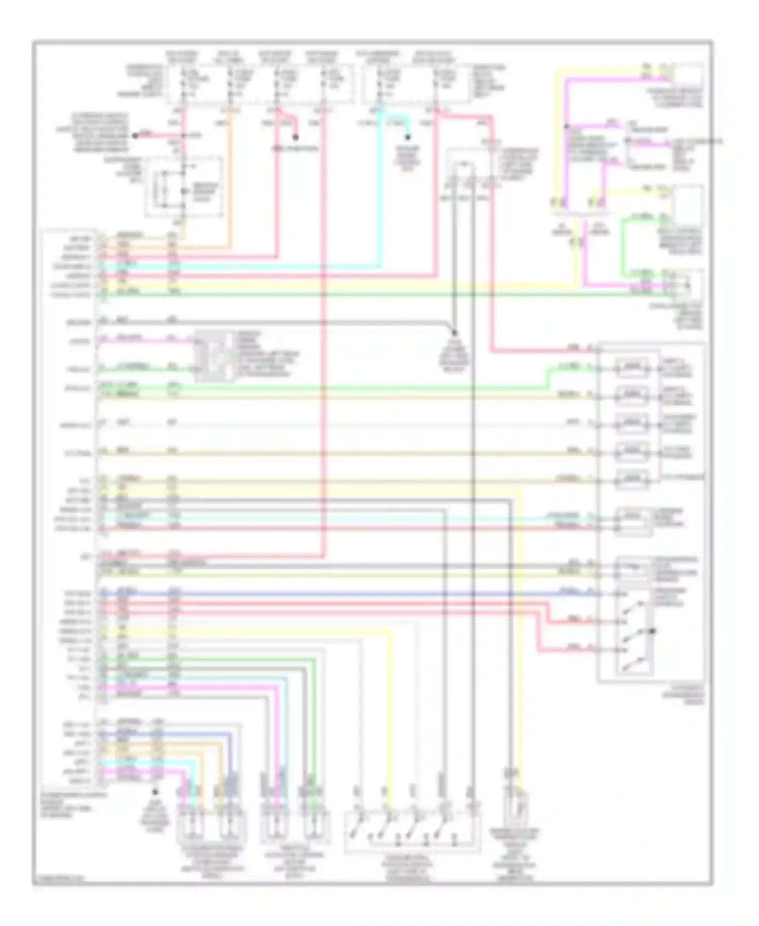 Wiring diagram pcm 1 fuse for Oldsmobile Bravada III (2001-2004) (1 of 1)