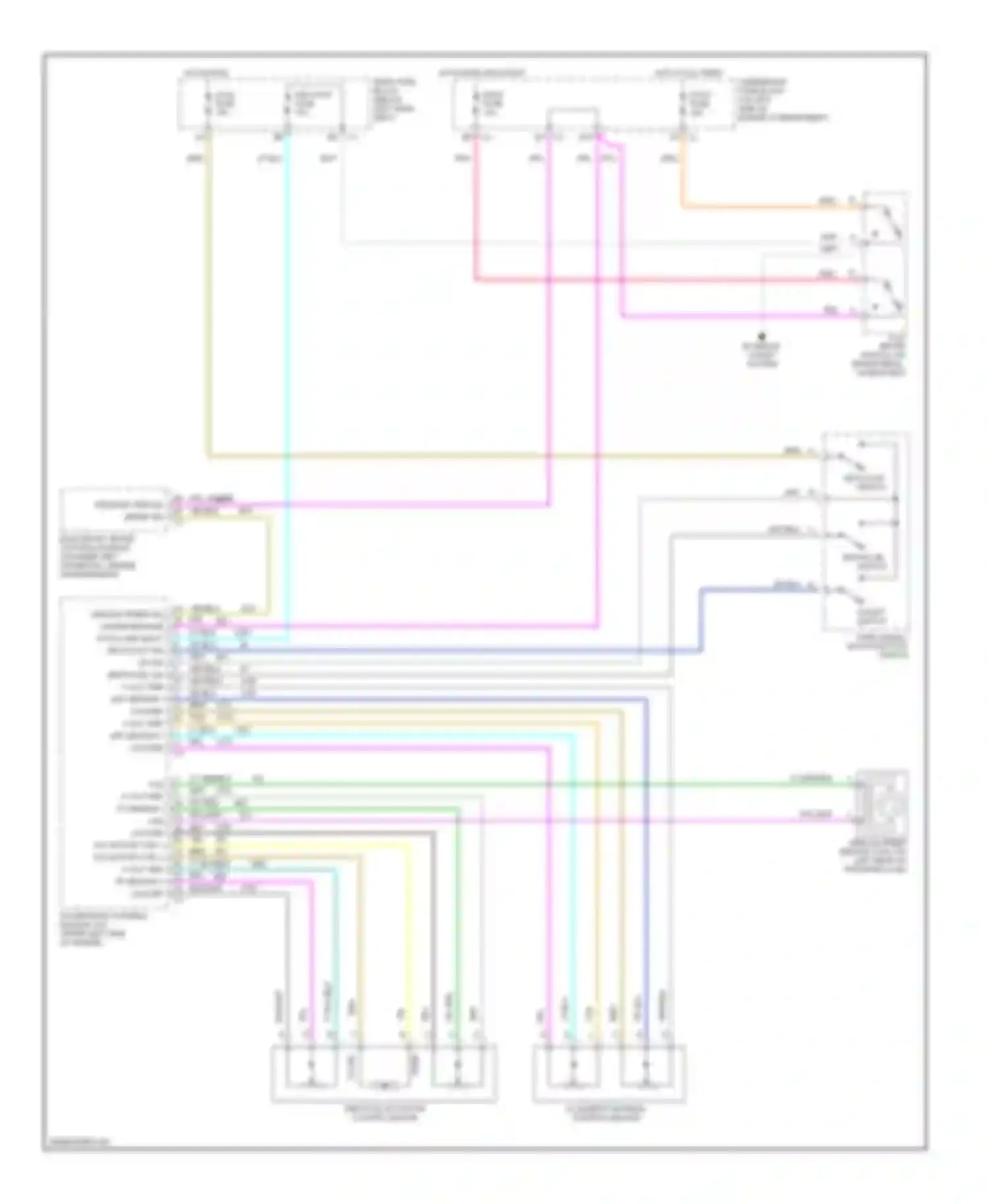 Wiring diagram st/lp fuse for Oldsmobile Bravada III (2001-2004) (1 of 1)
