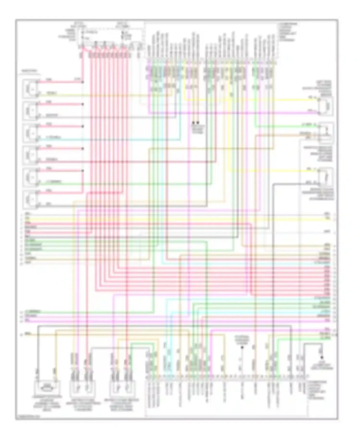 Wiring diagram tan/wht for Oldsmobile Bravada III (2001-2004) (3 of 3)