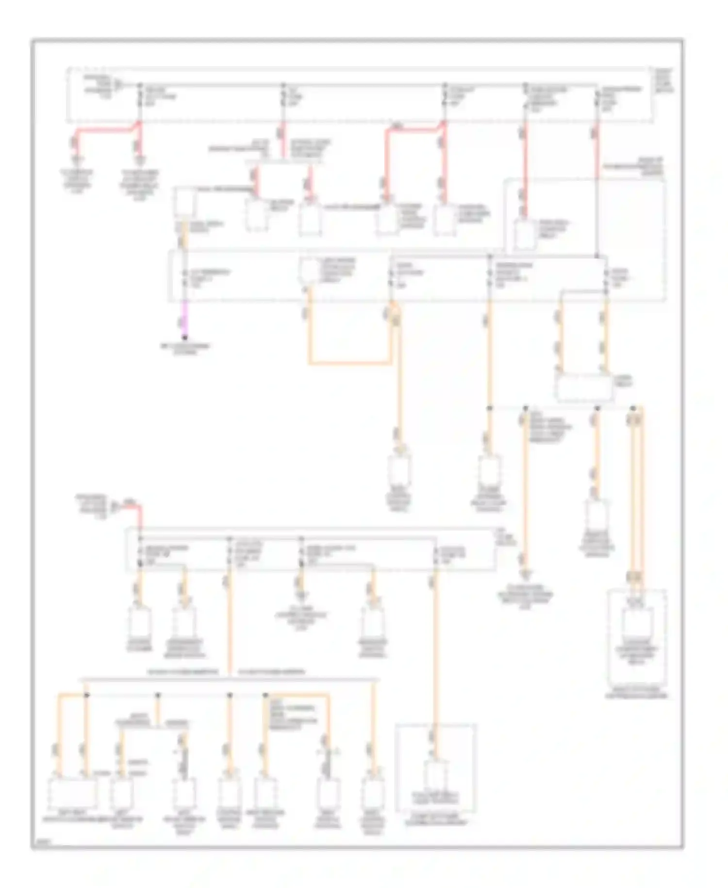 Eighty-Eight Oldsmobile X (1992-1999): Power distribution circuit (2 of 6)