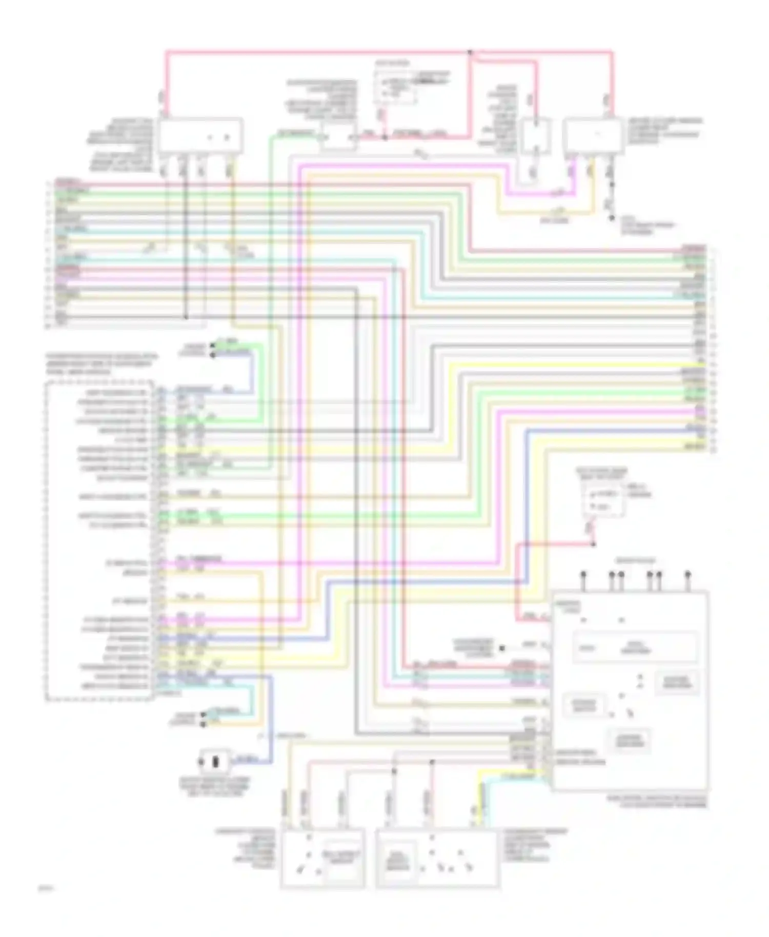 Ninety-Eight Oldsmobile XI (1991-1996): Wiring diagram engine performance 3.8l (vin l)s (2 of 3)