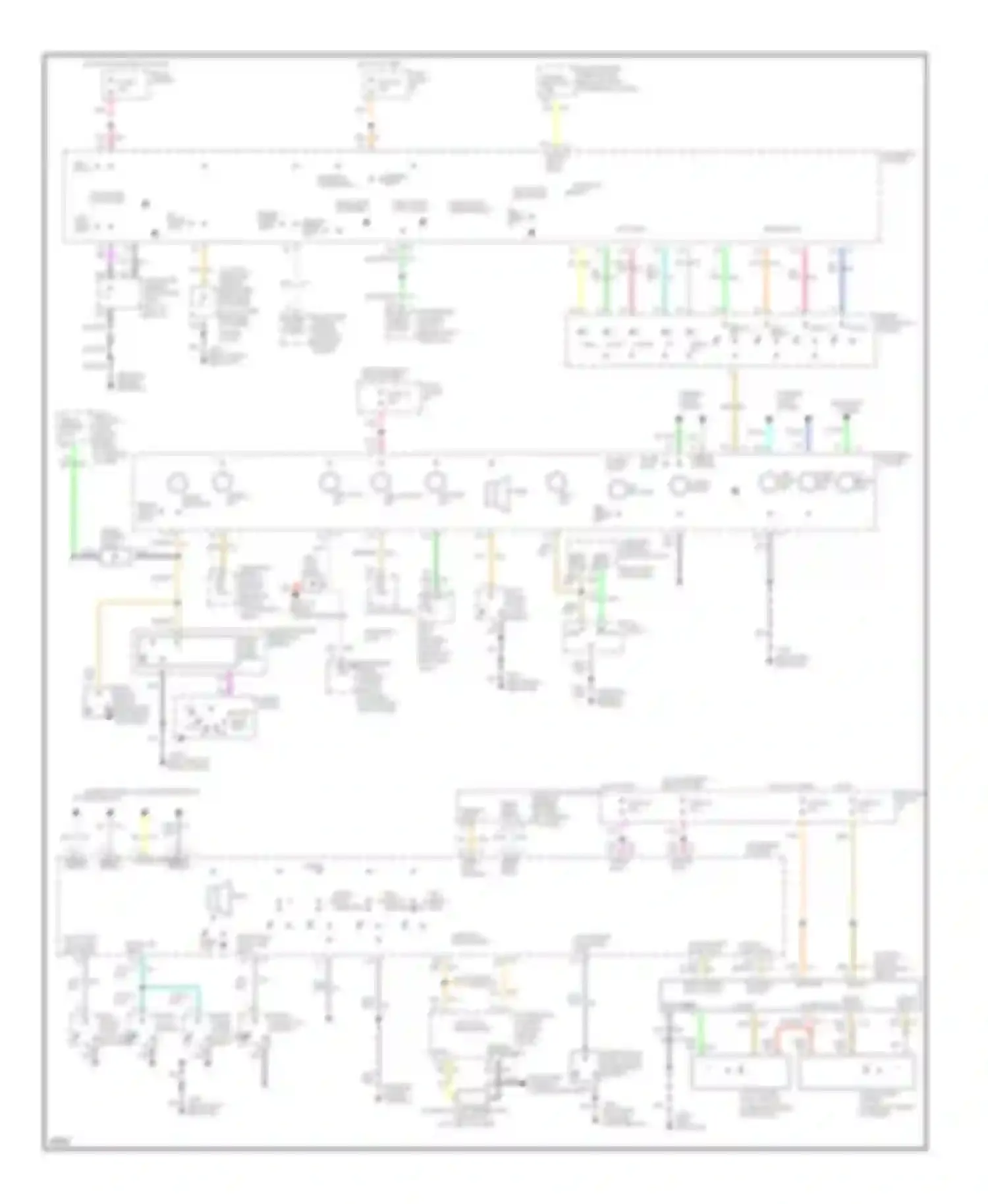 Ninety-Eight Oldsmobile XI (1991-1996): Instrument cluster circuit, electronic