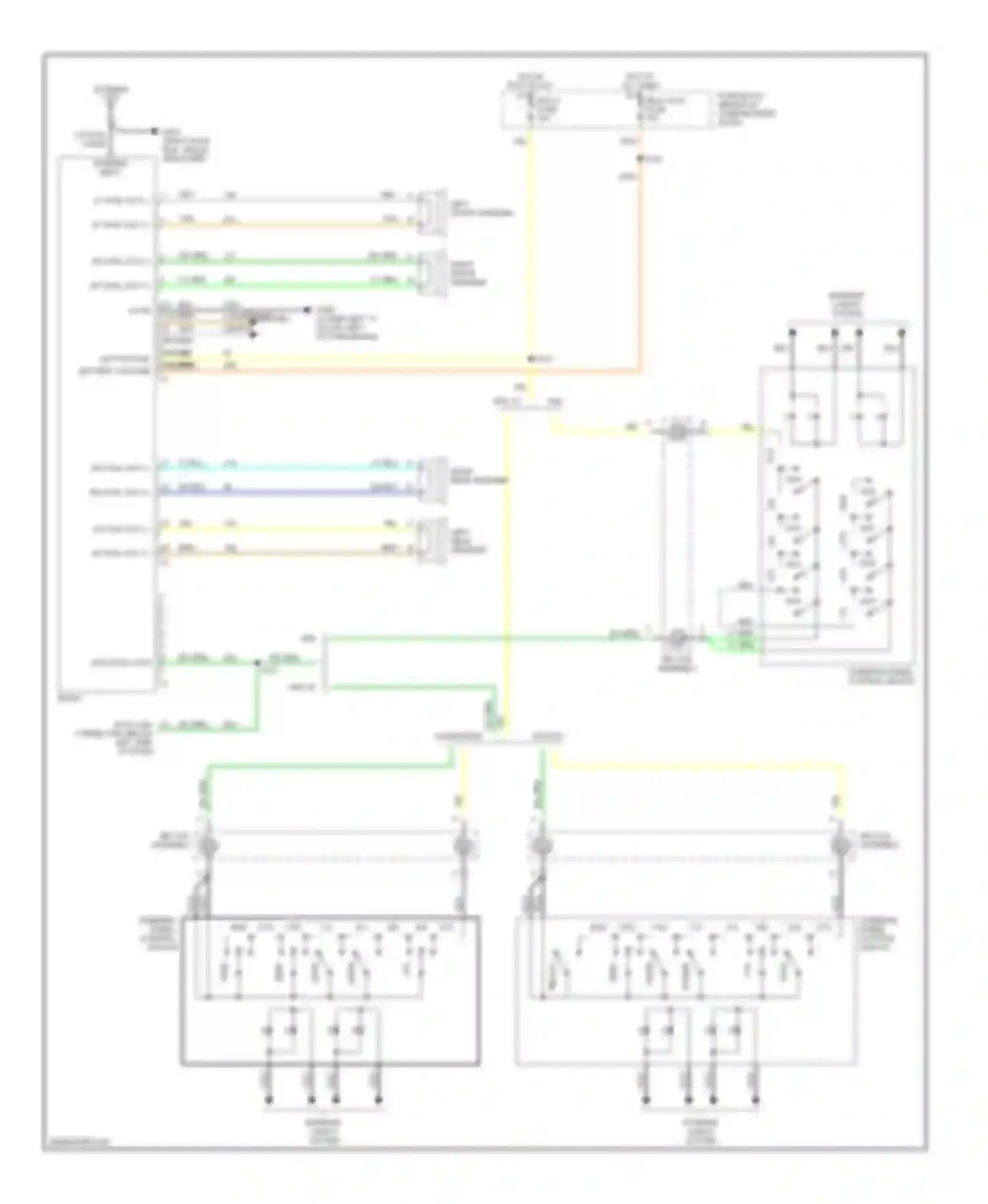 Silhouette Oldsmobile I (1989-1996): Radio circuits