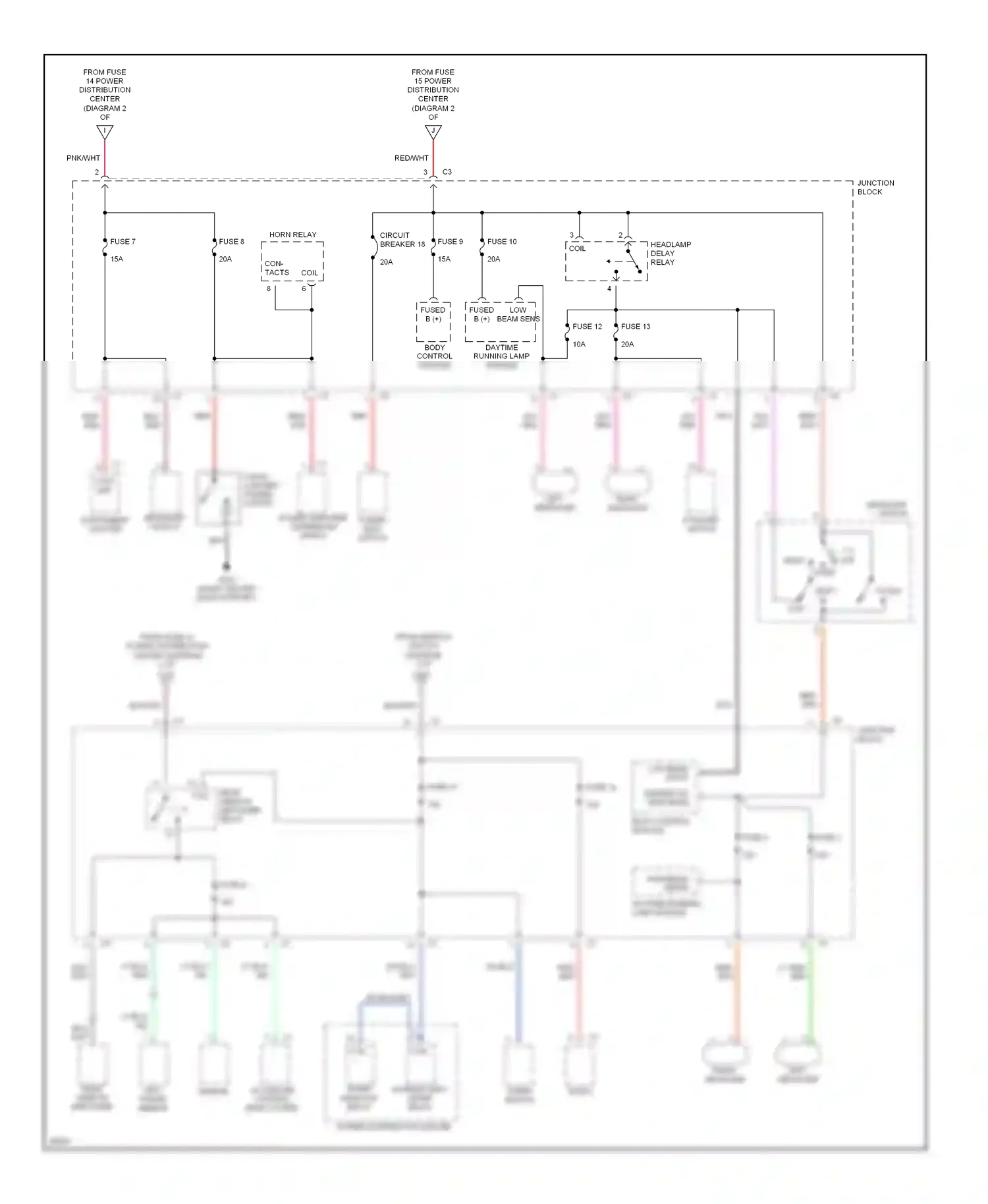 Wiring diagram body control module for Plymouth Breeze I (1995-2000) (16 of 21)