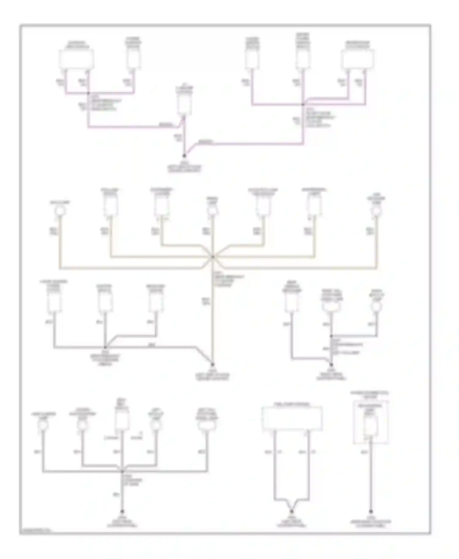 Neon Plymouth I (1993-2001): Ground distribution circuit (1 of 2)