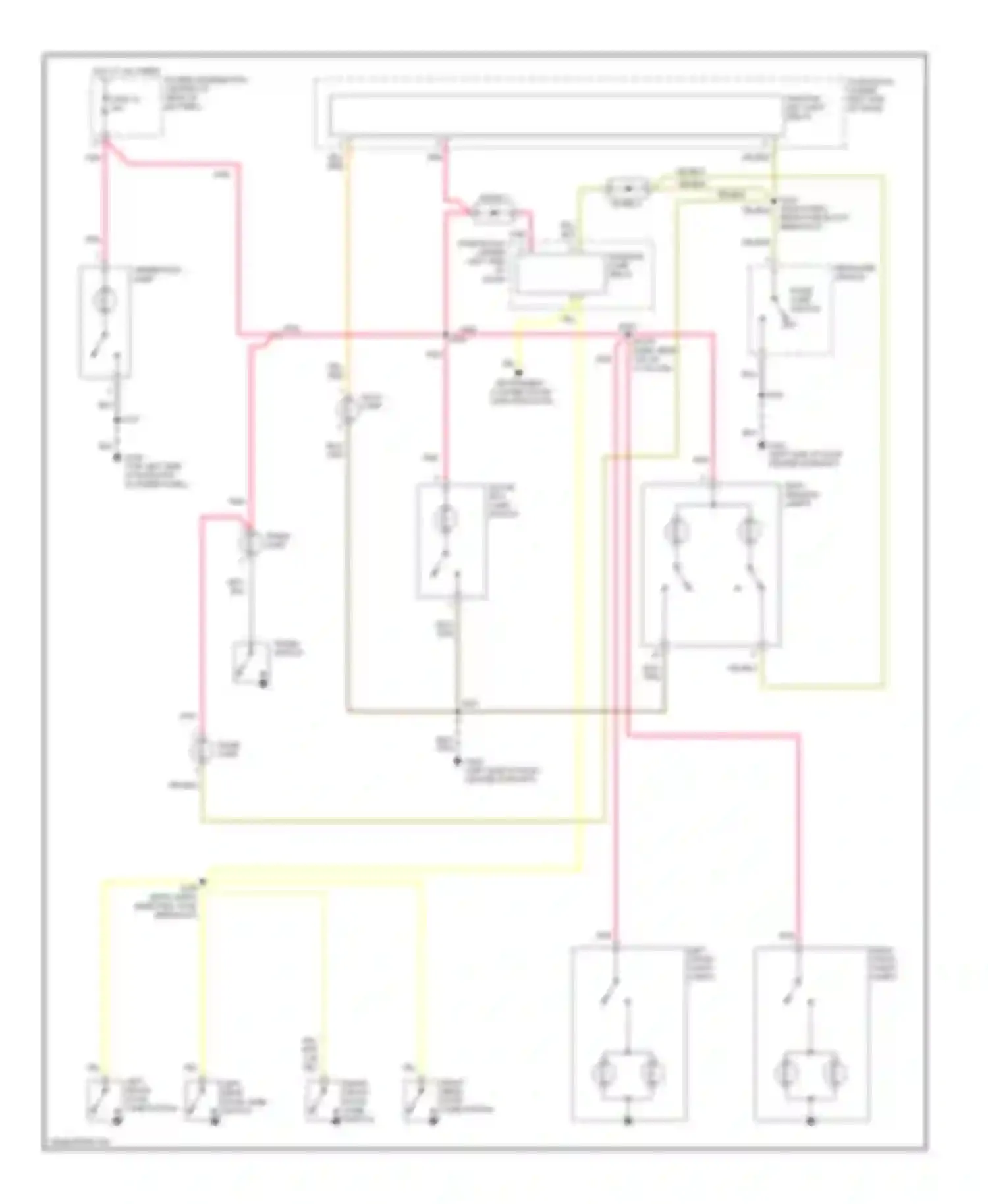 Neon Plymouth I (1993-2001): Courtesy lamp circuit
