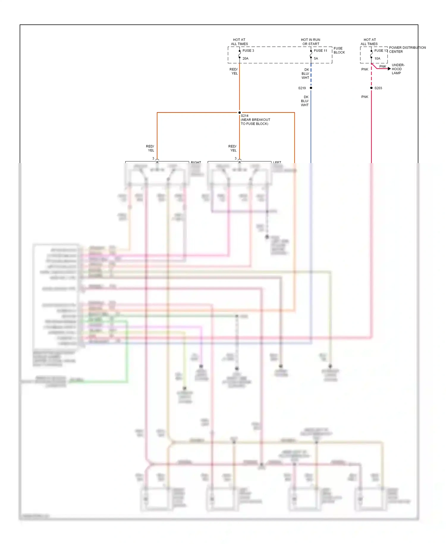 Wiring diagram remote keyless entry program module connector for Plymouth Neon I (1993-2001) (1 of 1)