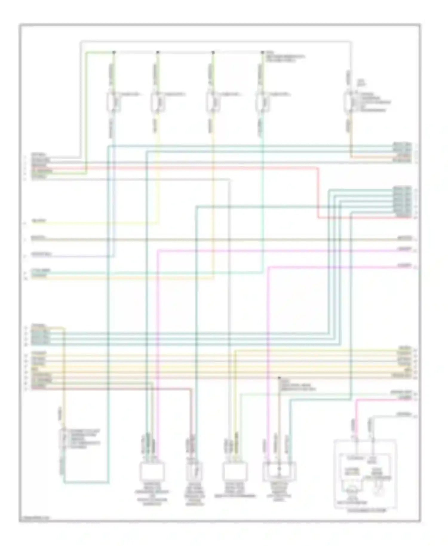 Wiring diagram tach- meter ctrl charging system ind ctrl for Plymouth Voyager III (1995-2000) (1 of 1)