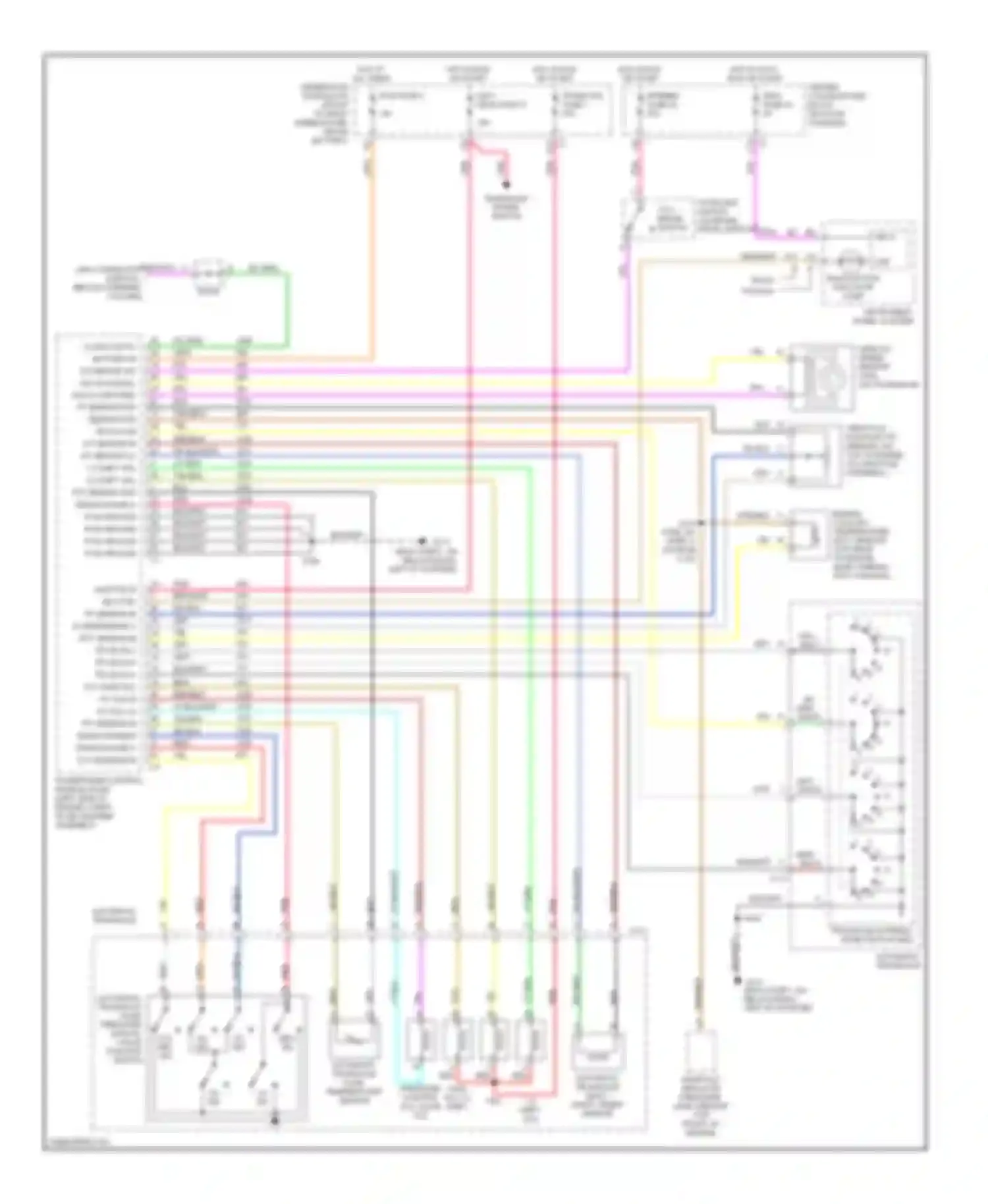 Aztek Pontiac I (2001-2005): 3.4l vin e, a/t circuit