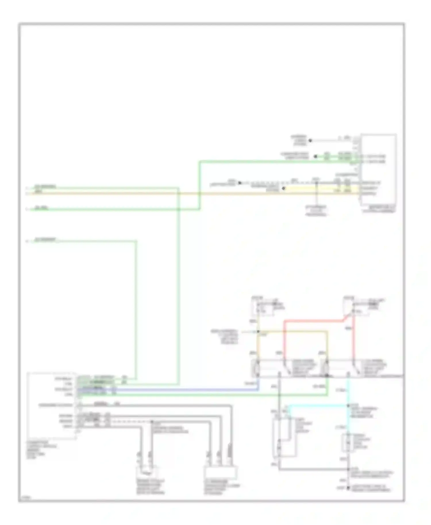 Bonneville Pontiac IX (1991-1999): A/c circuit, auto a/c (2 of 2)