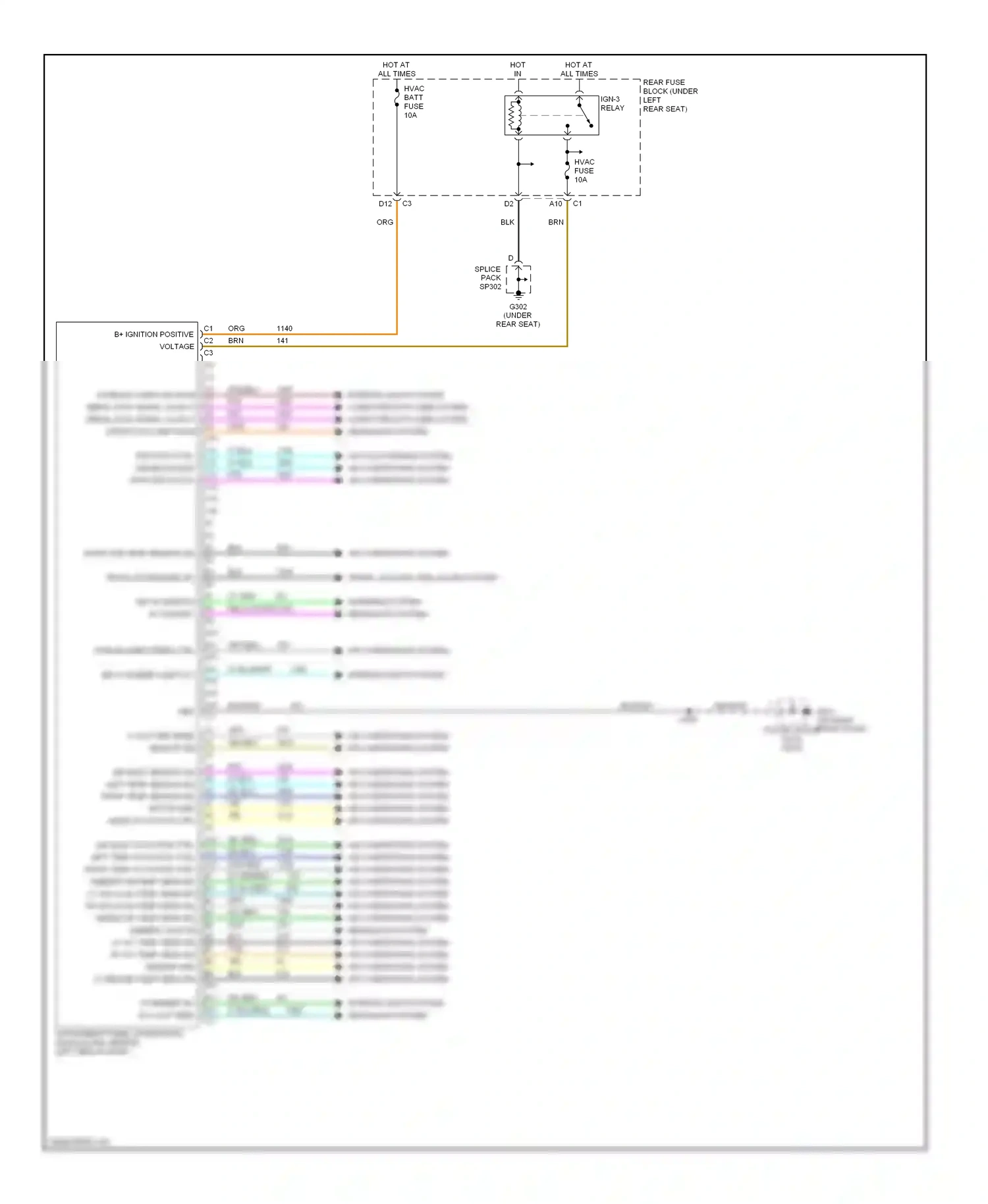 Wiring diagram 5 volt ref mode sensor sig for Pontiac Bonneville X (2000-2005) (1 of 1)