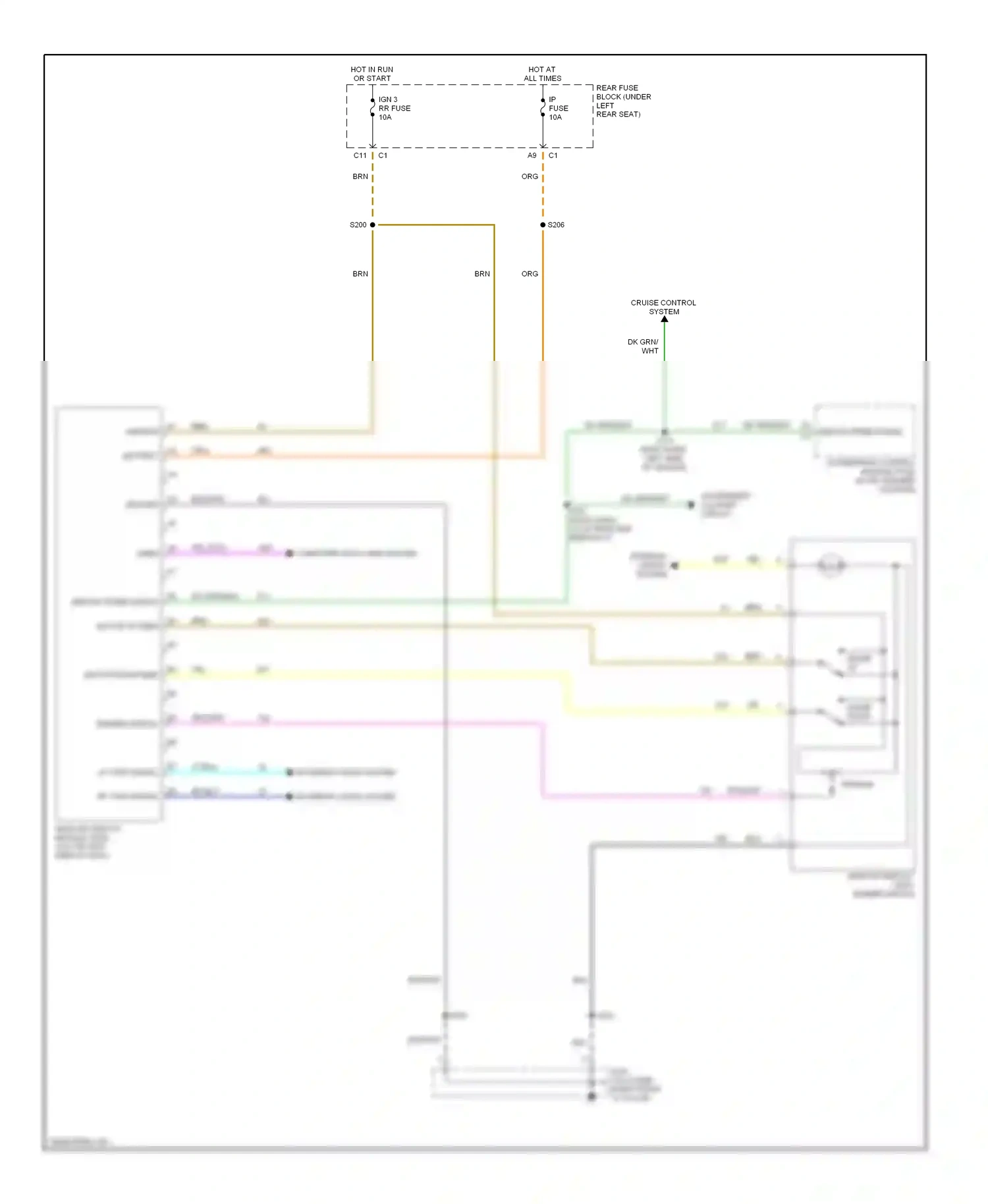 Wiring diagram computer data lines system for Pontiac Bonneville X (2000-2005) (17 of 32)