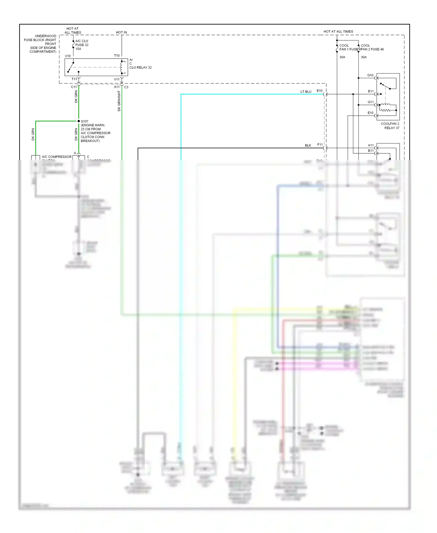 Wiring diagram computer data lines system for Pontiac Bonneville X (2000-2005) (8 of 32)