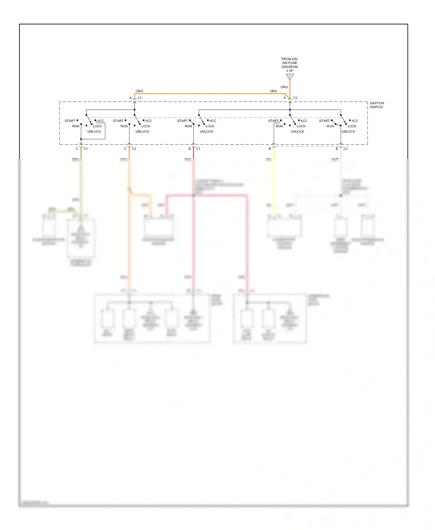 Wiring diagram powertrain control module for Pontiac Bonneville X (2000-2005) (2 of 2)