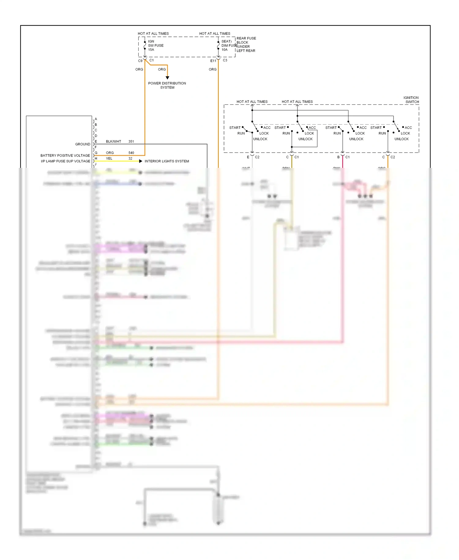 Wiring diagram ppl ppl class 2 serial data class 2 serial data for Pontiac Bonneville X (2000-2005) (1 of 1)