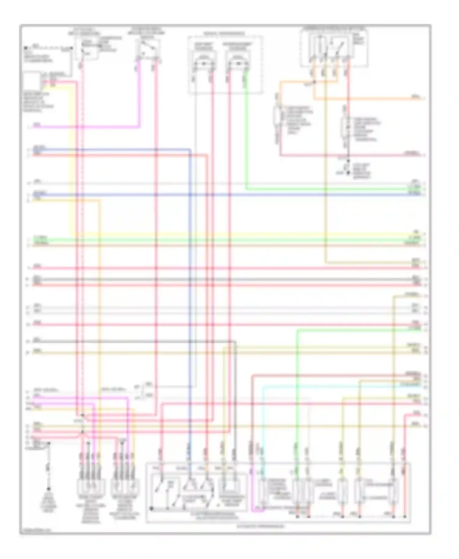 Firebird Pontiac IV (1993-2002): Wiring diagram engine performance 5.7l vin gs (2 of 4)