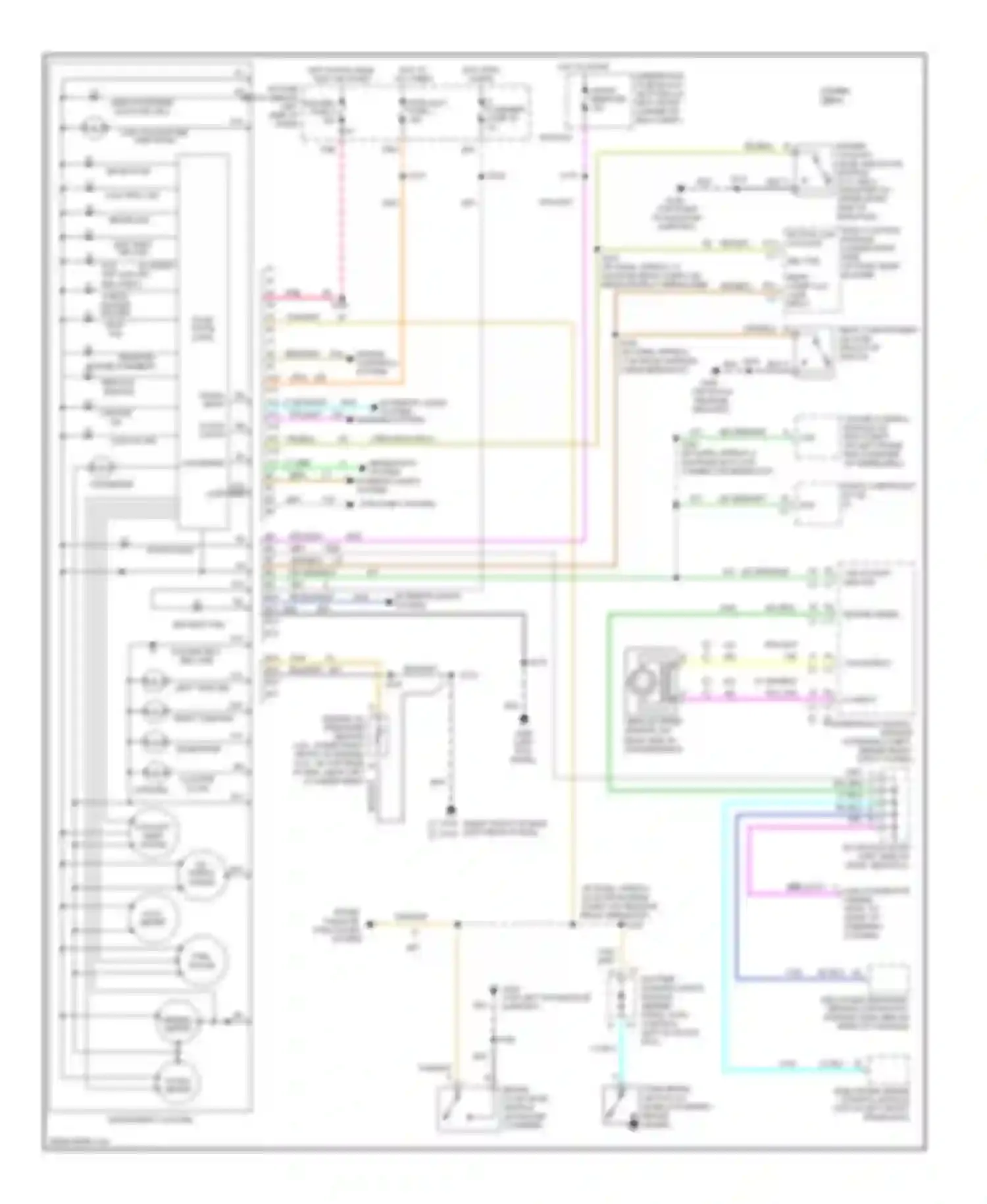 Wiring diagram hot at all times for Pontiac Firebird IV (1993-2002) (18 of 28)