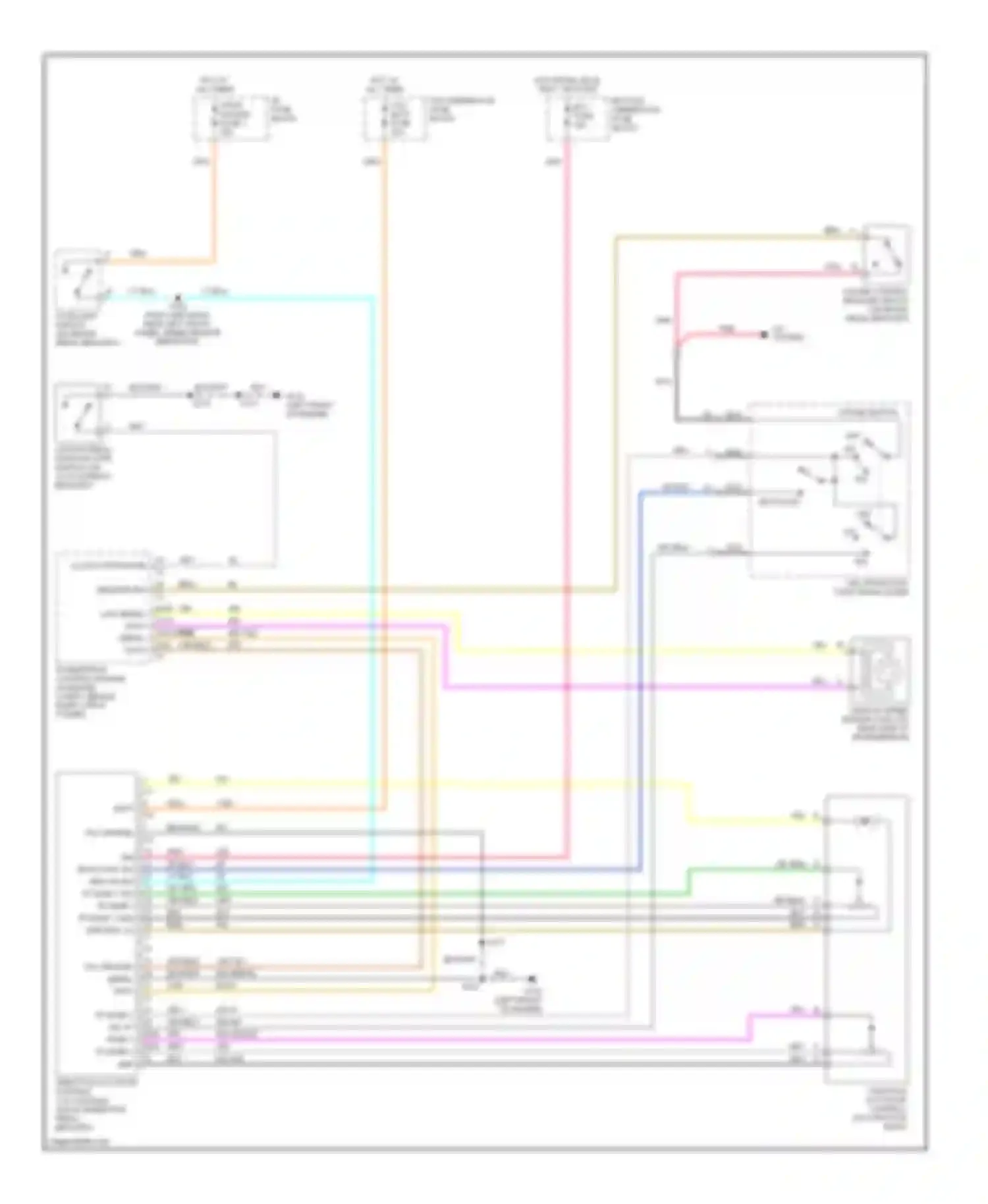 Wiring diagram tcs batt fuse for Pontiac Firebird IV (1993-2002) (1 of 1)