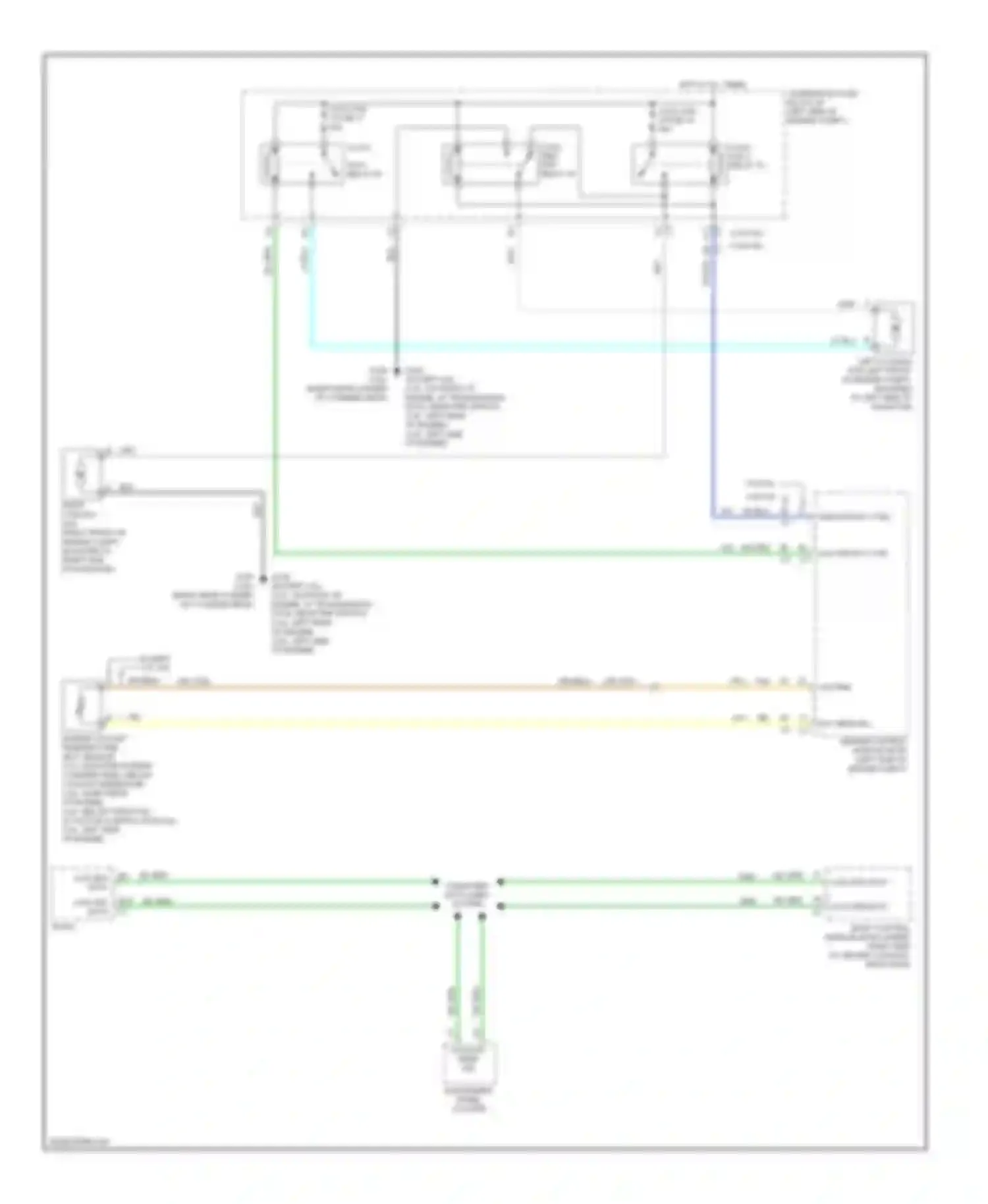 G6 Pontiac I (2004-2009): Cooling fan circuit